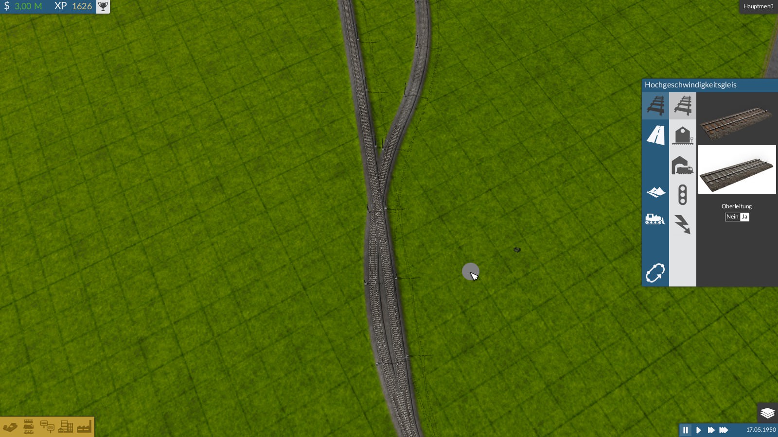 Kreuzweichen Bug =)