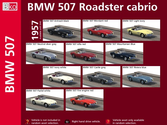 BMW 507 Roadster cabrio