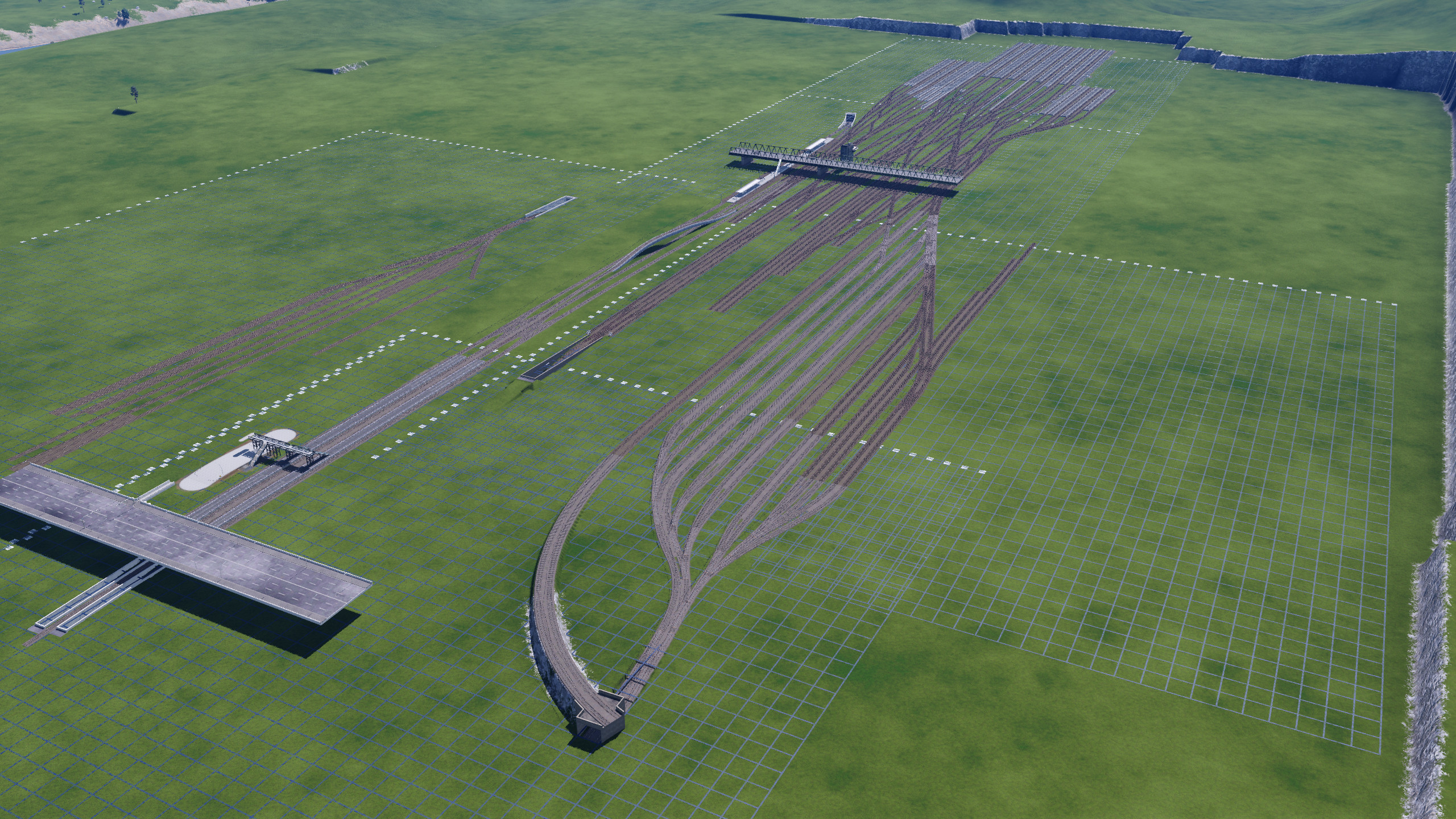 Baubeginn mit dem Bahnhof München HBF 7