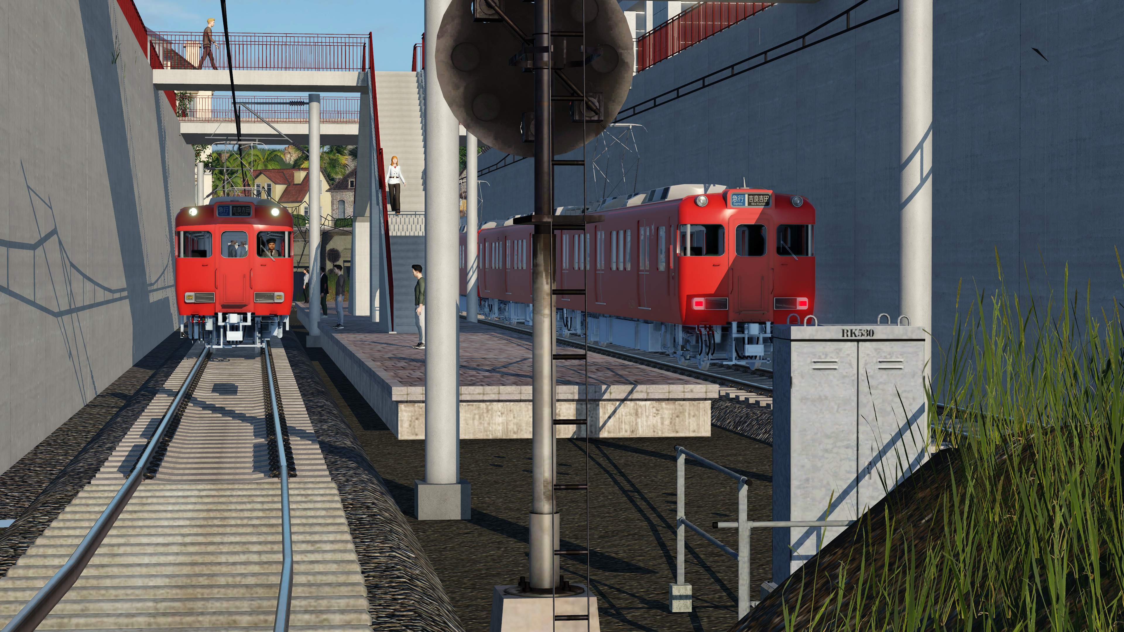East End Loop stopping at Sunset Isle Station