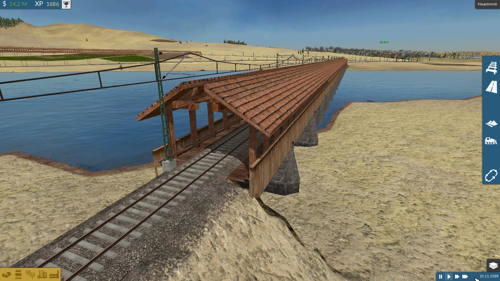 Mal eine andere Holzbrücke