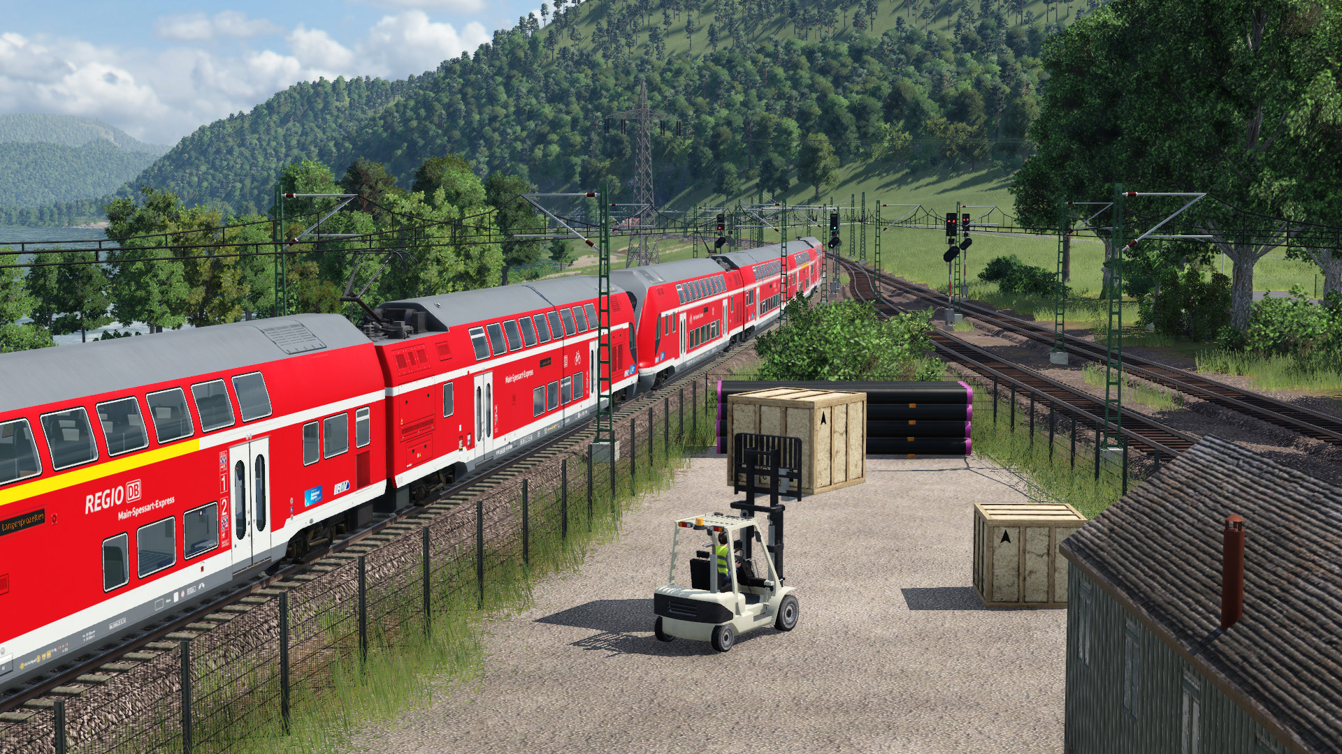 RE nach Farnkfurt in Wernfeld