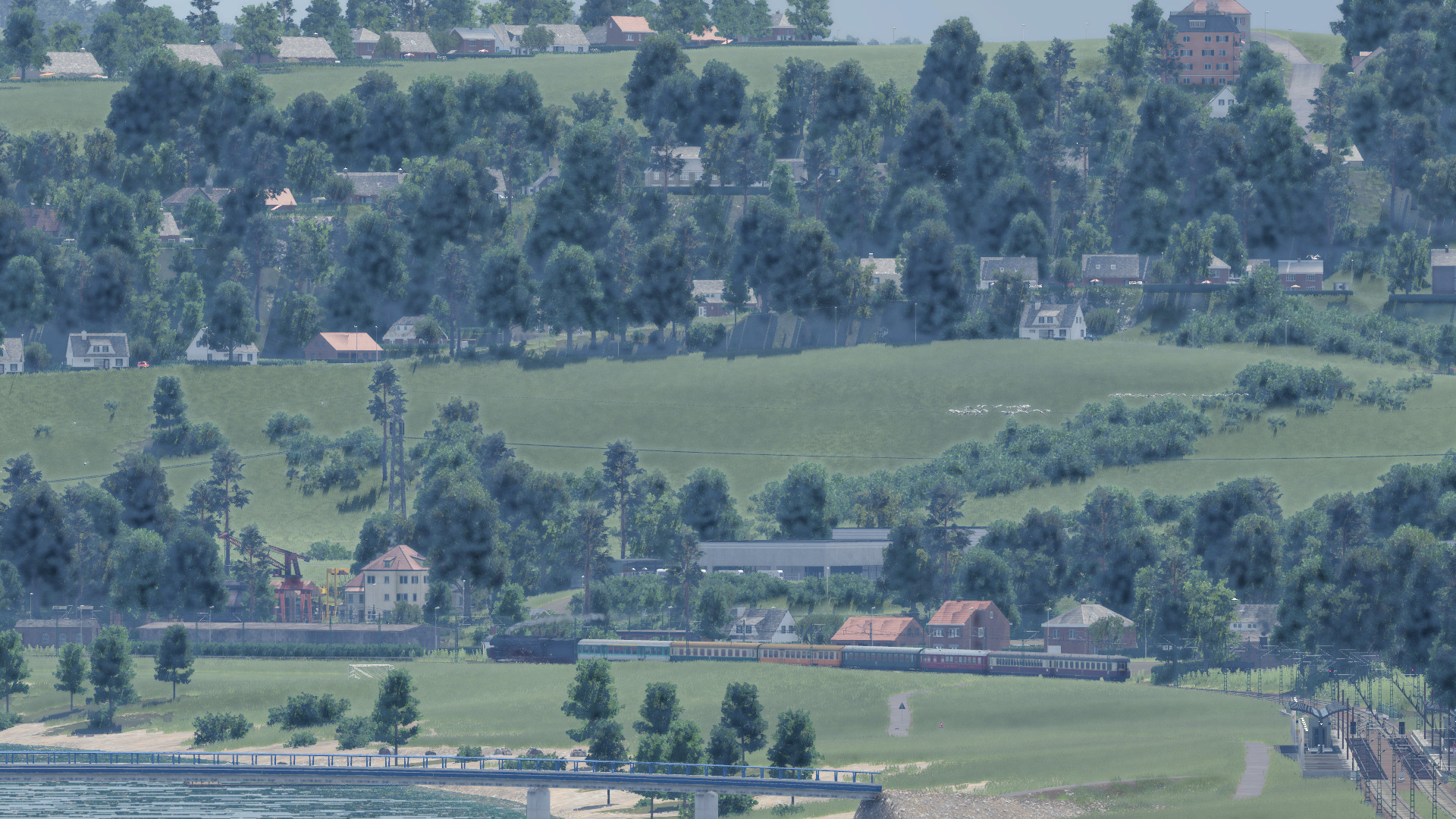 Sonderzug in Wernfeld / Adelsberg