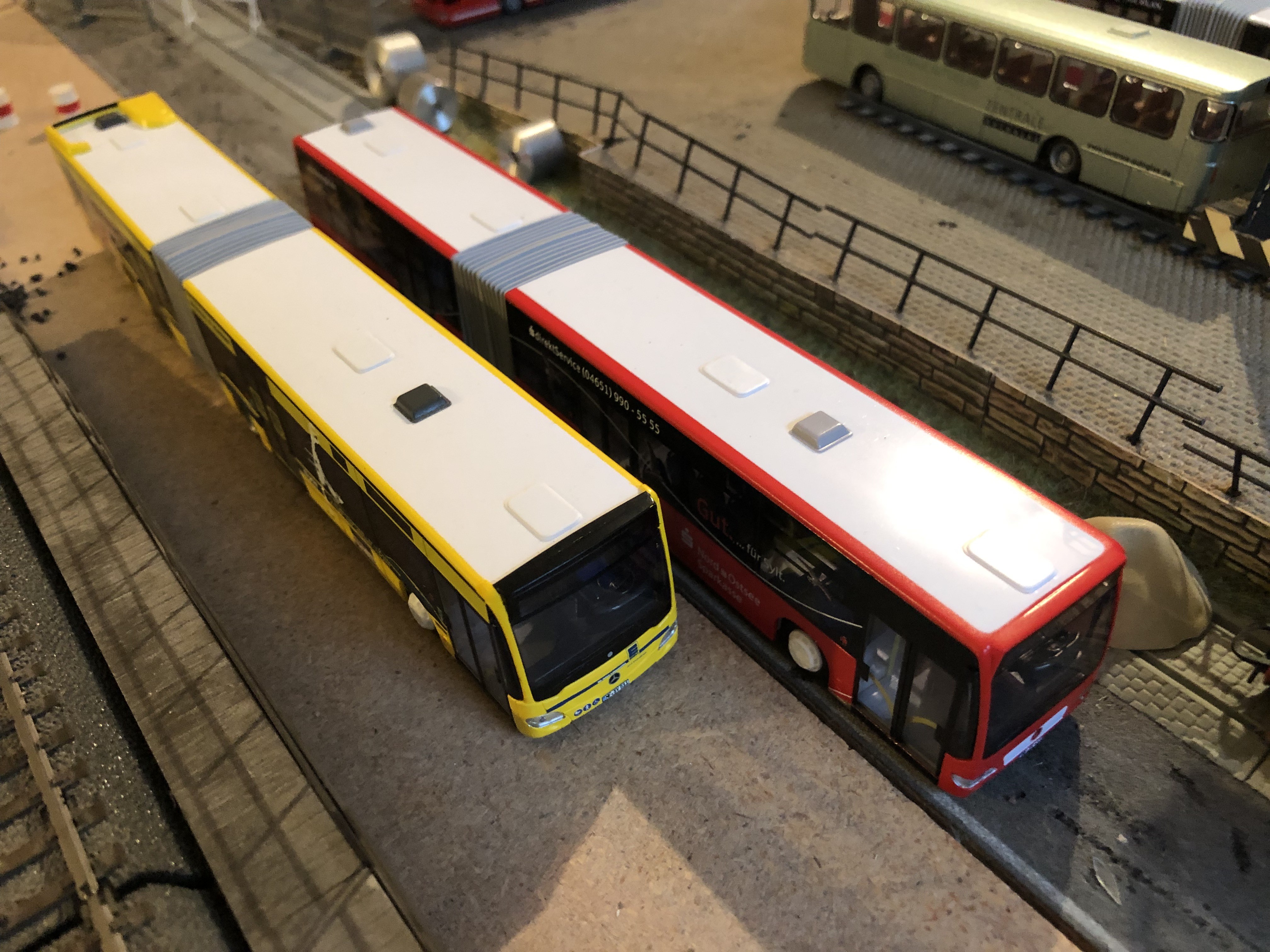 Abstellung der Busse 5