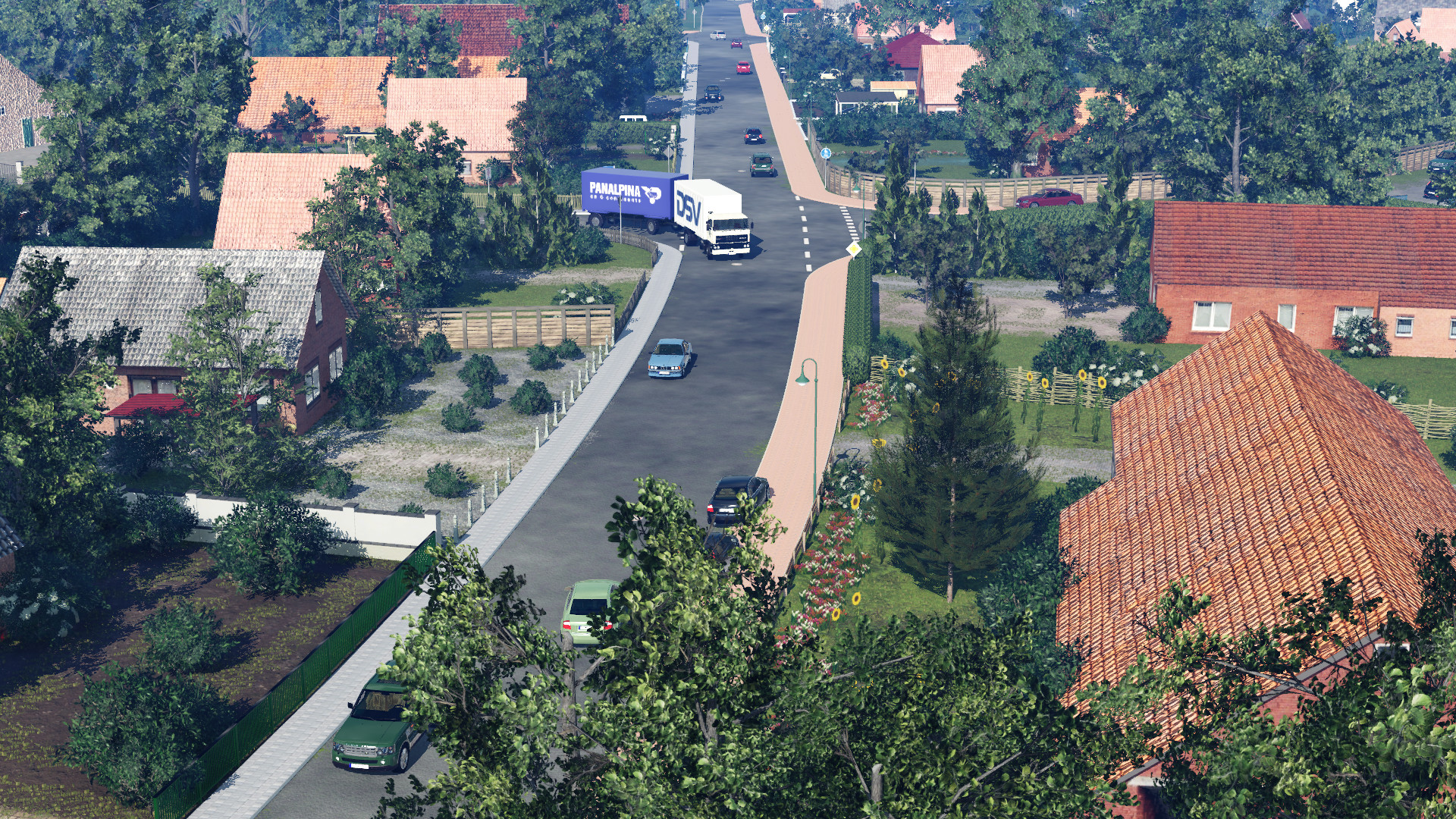 Blick auf die Eistenerstraße..