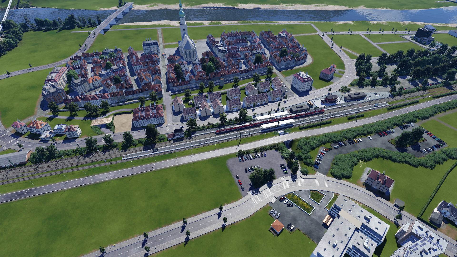 Die Altstadt von Karlstadt wächst