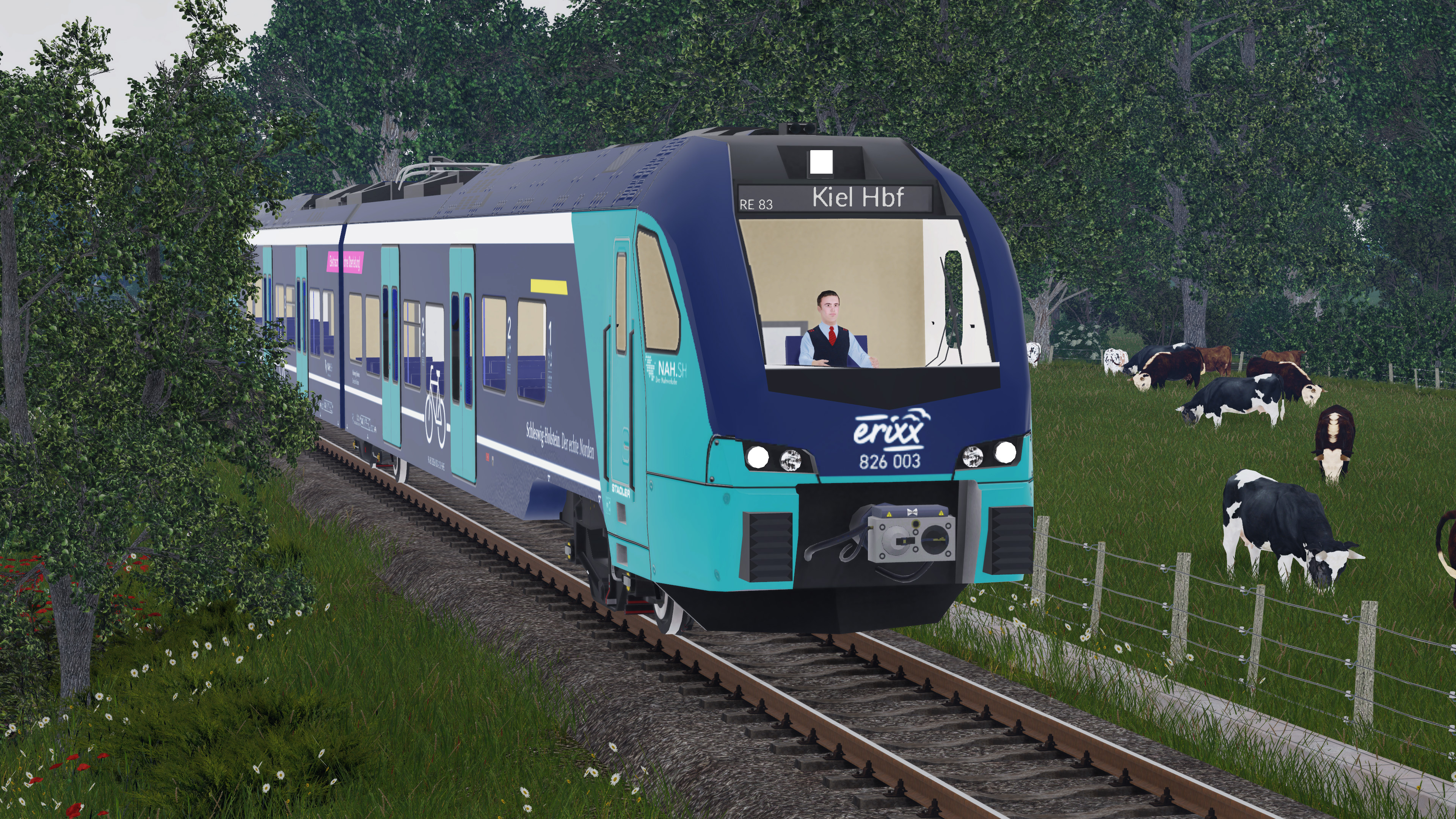 Geupdatete Version des Flirt Akku auf dem Weg Richtung Kiel