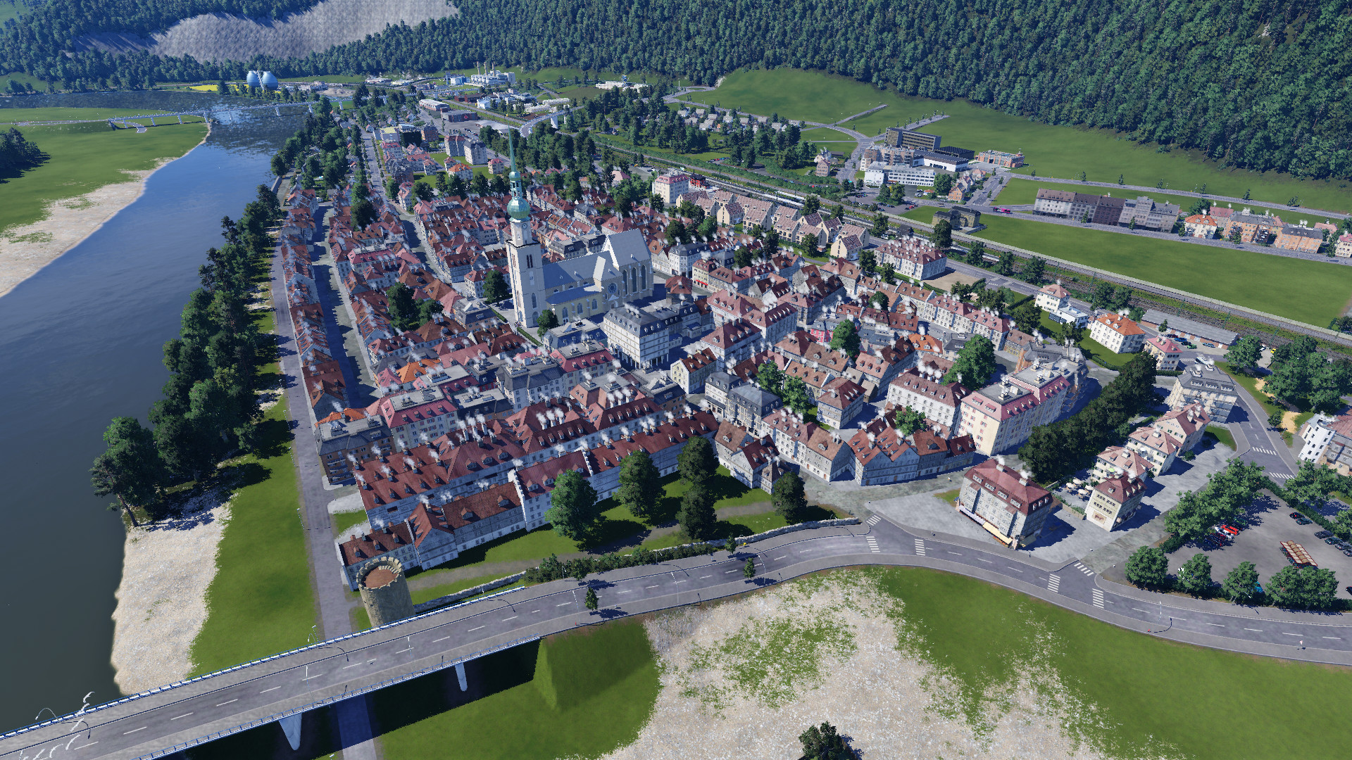 Karlstadt fast fertig