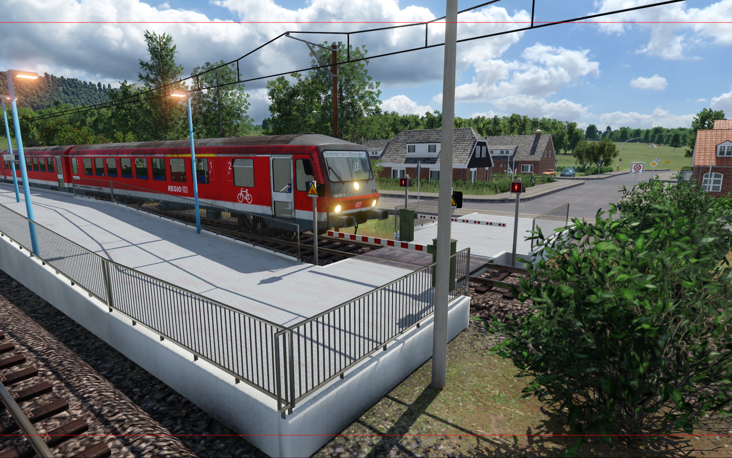 Bahnhof Elbenberg mit Br 628 (1.12.2023)