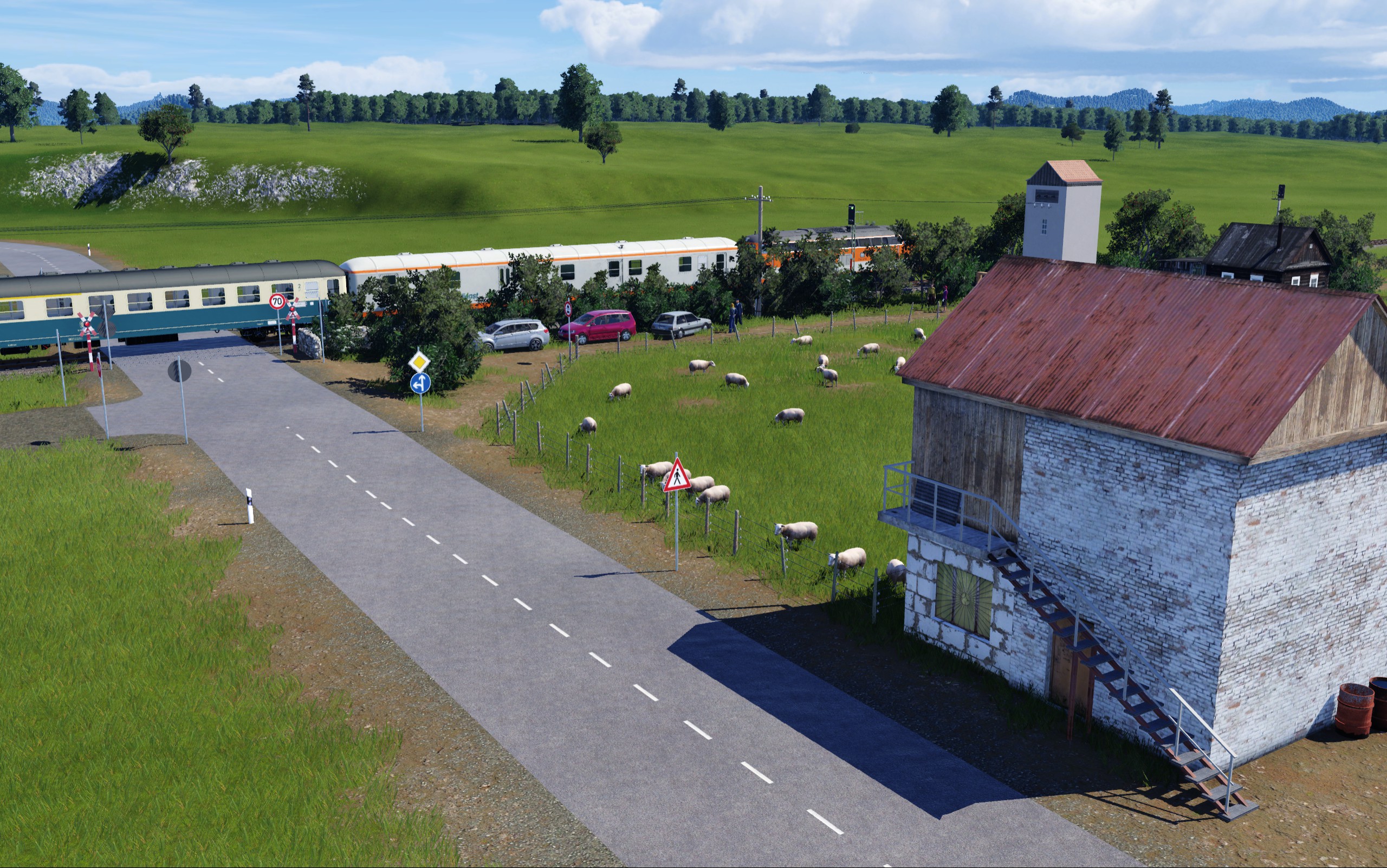 BR 218 mit Ausgestaltung (2.12.2023)