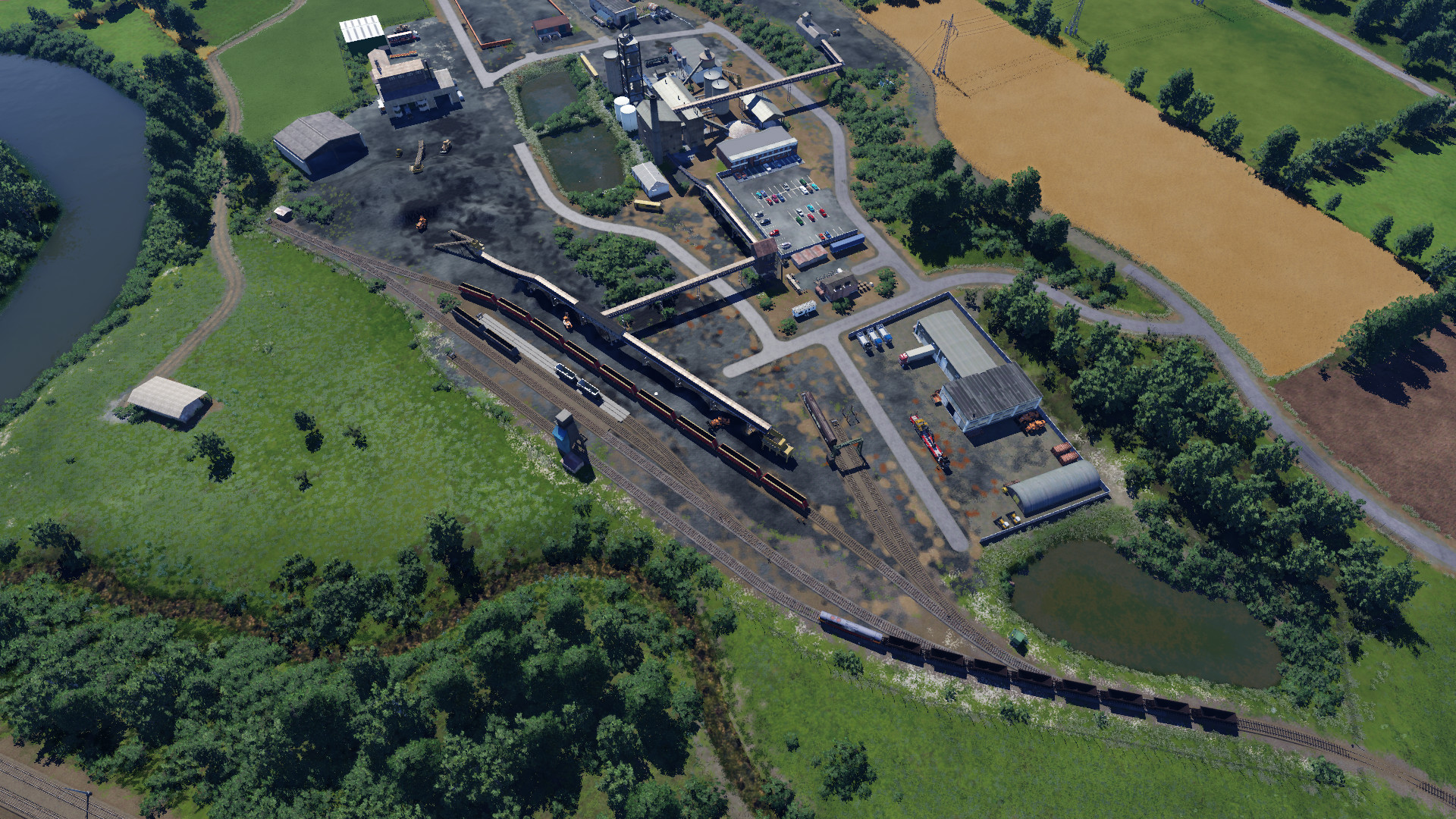 Loading the coal