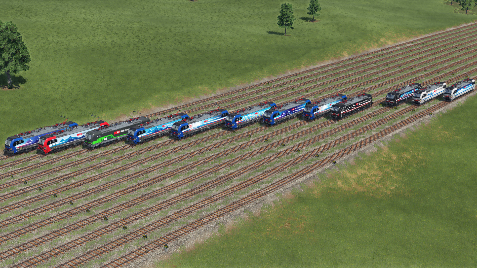 SBB Vectron Flotte