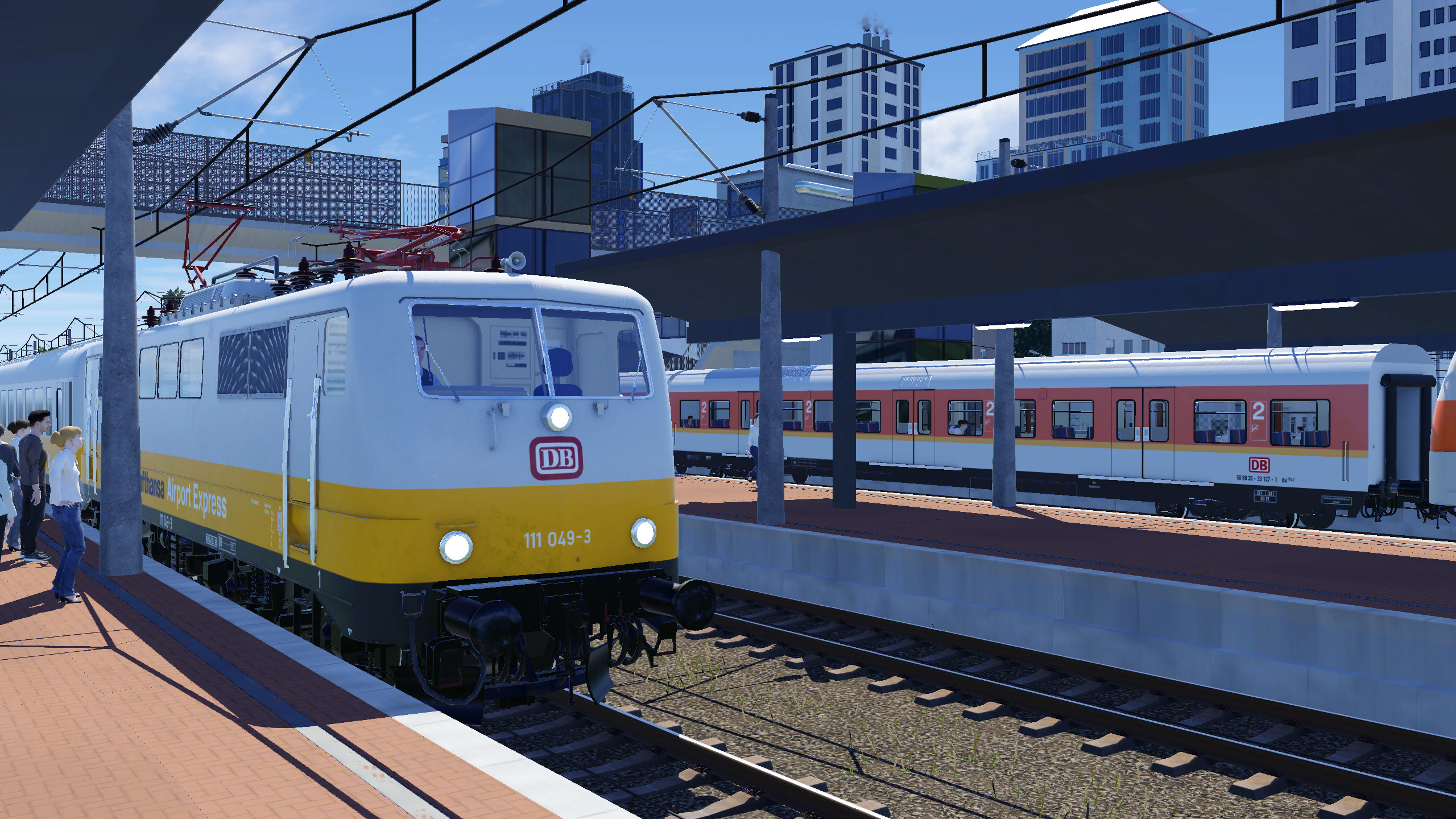 The Aiport Express stops here