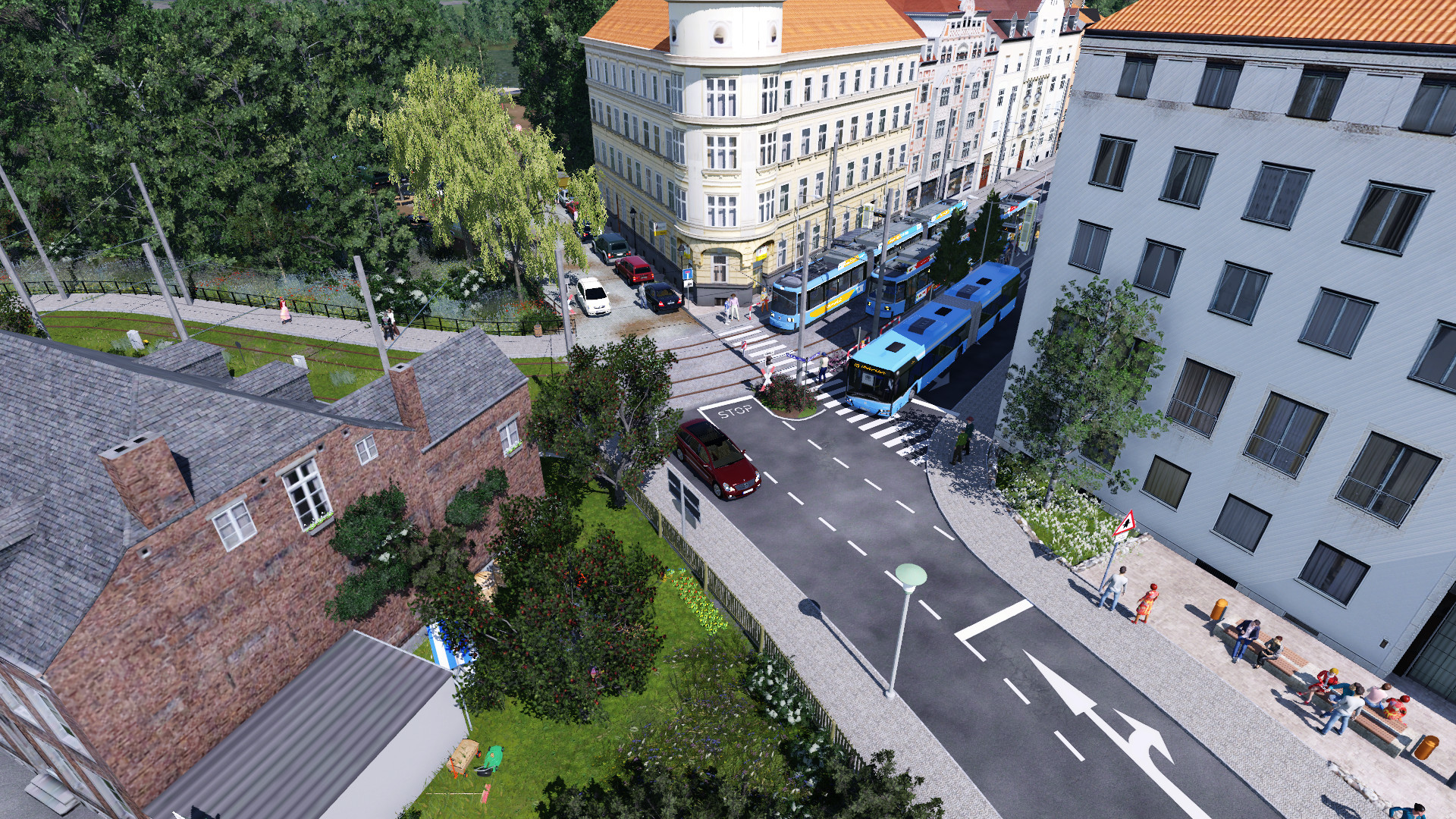An irgendeiner Ecke in einer bayrischen Großstadt...