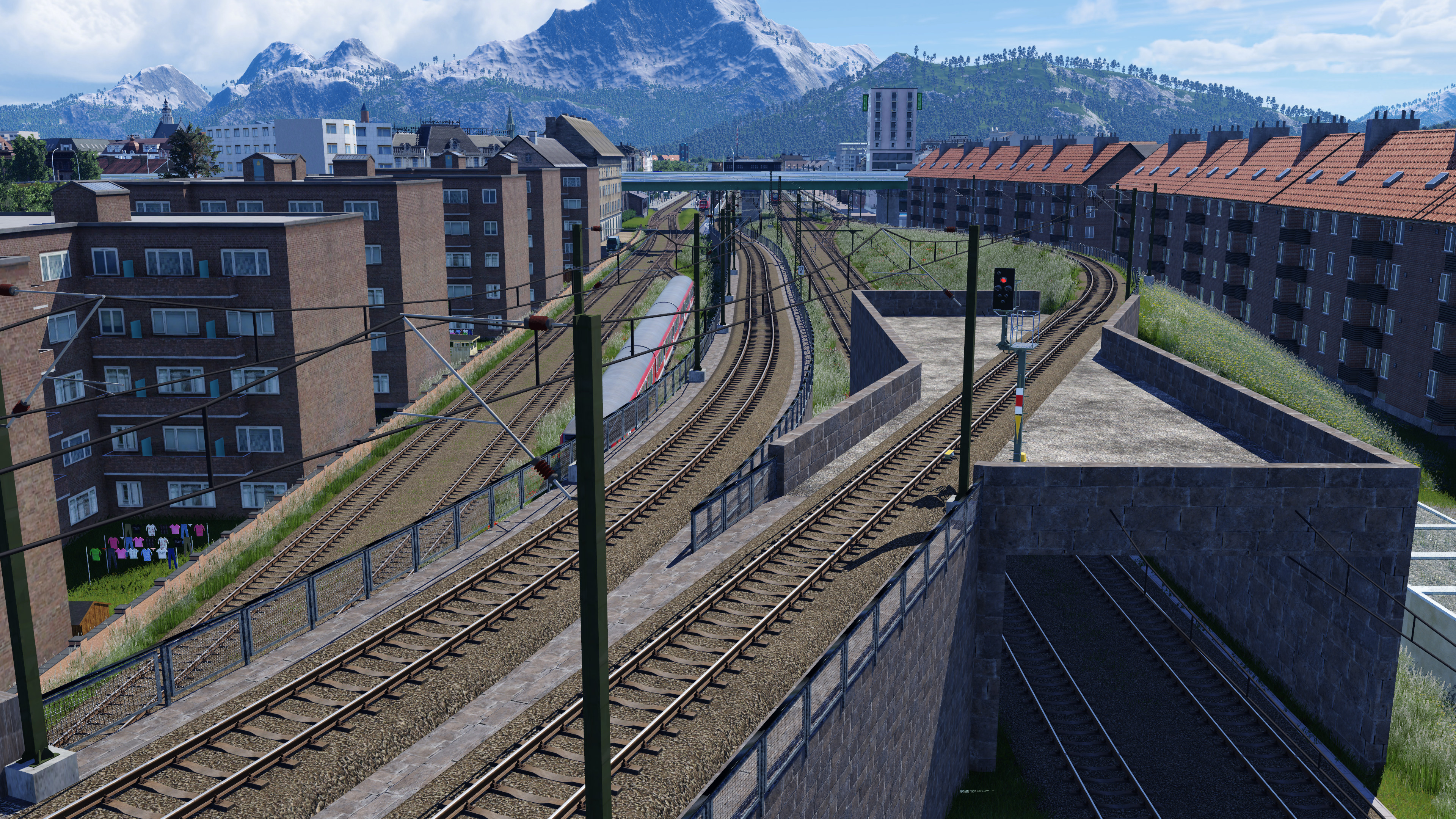 Beste Wohnlage für den gemeinen Train Spotter