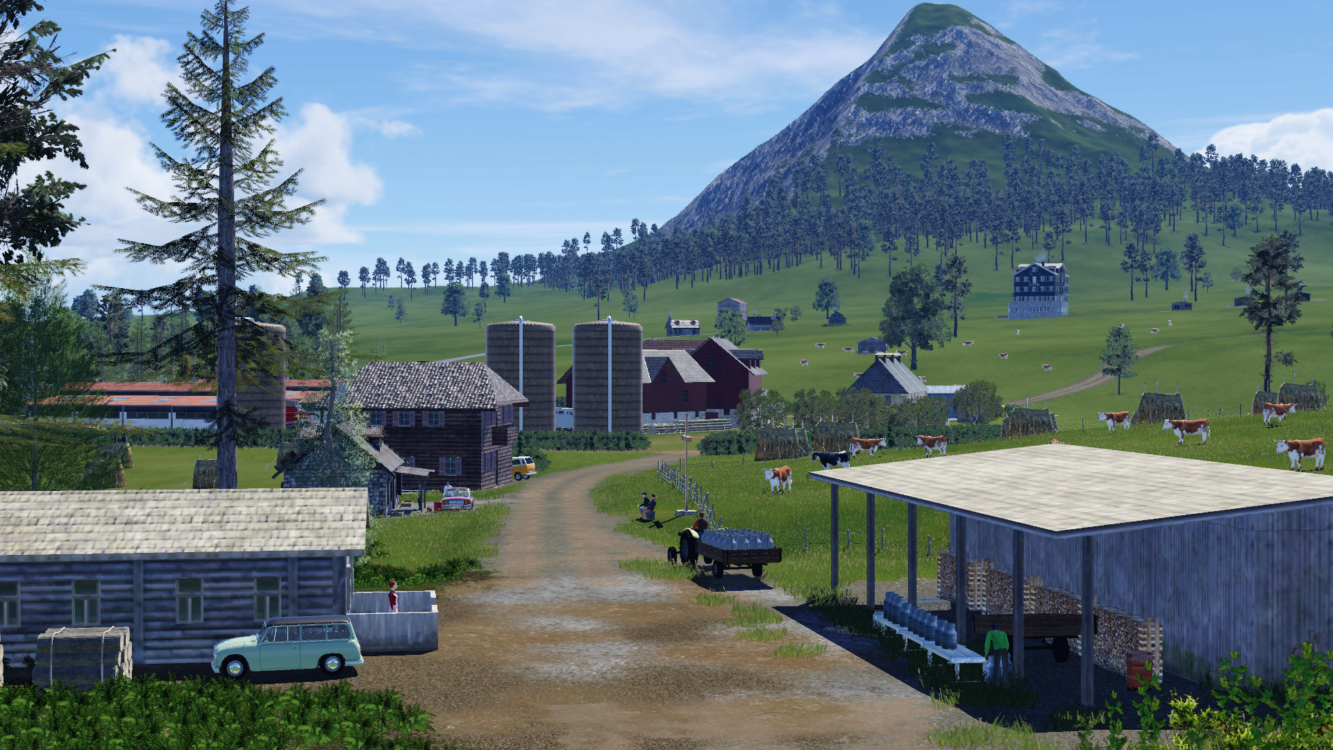 Hochbaueralm - Idylle und Arbeit