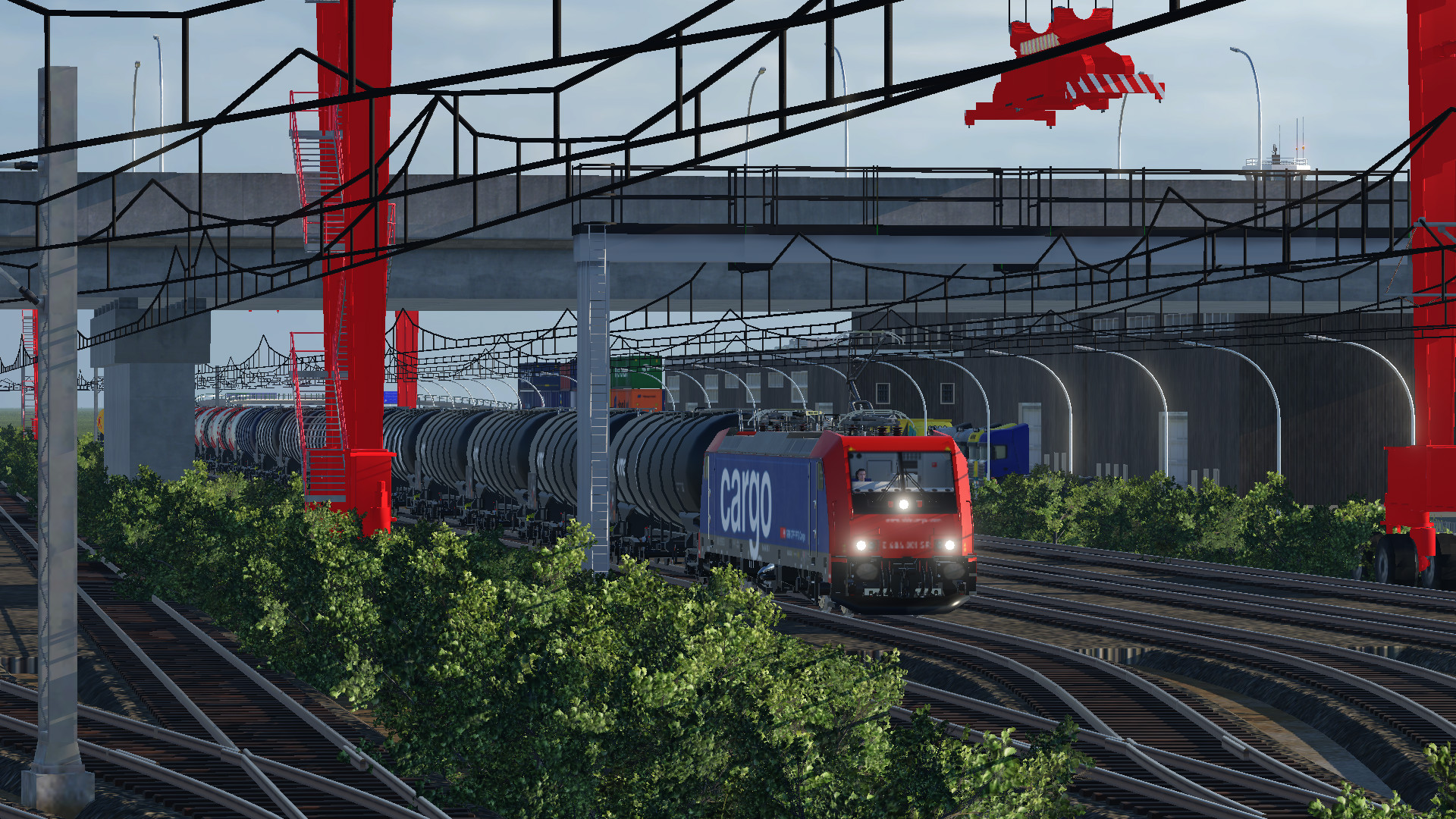SBB auf dem Ausweichgleis