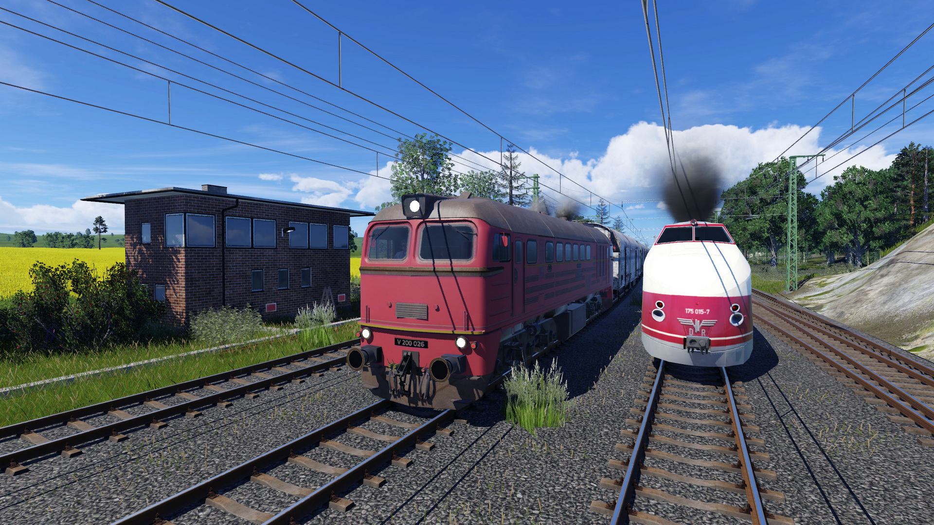 V 200 026 begegnet einem SVT 175