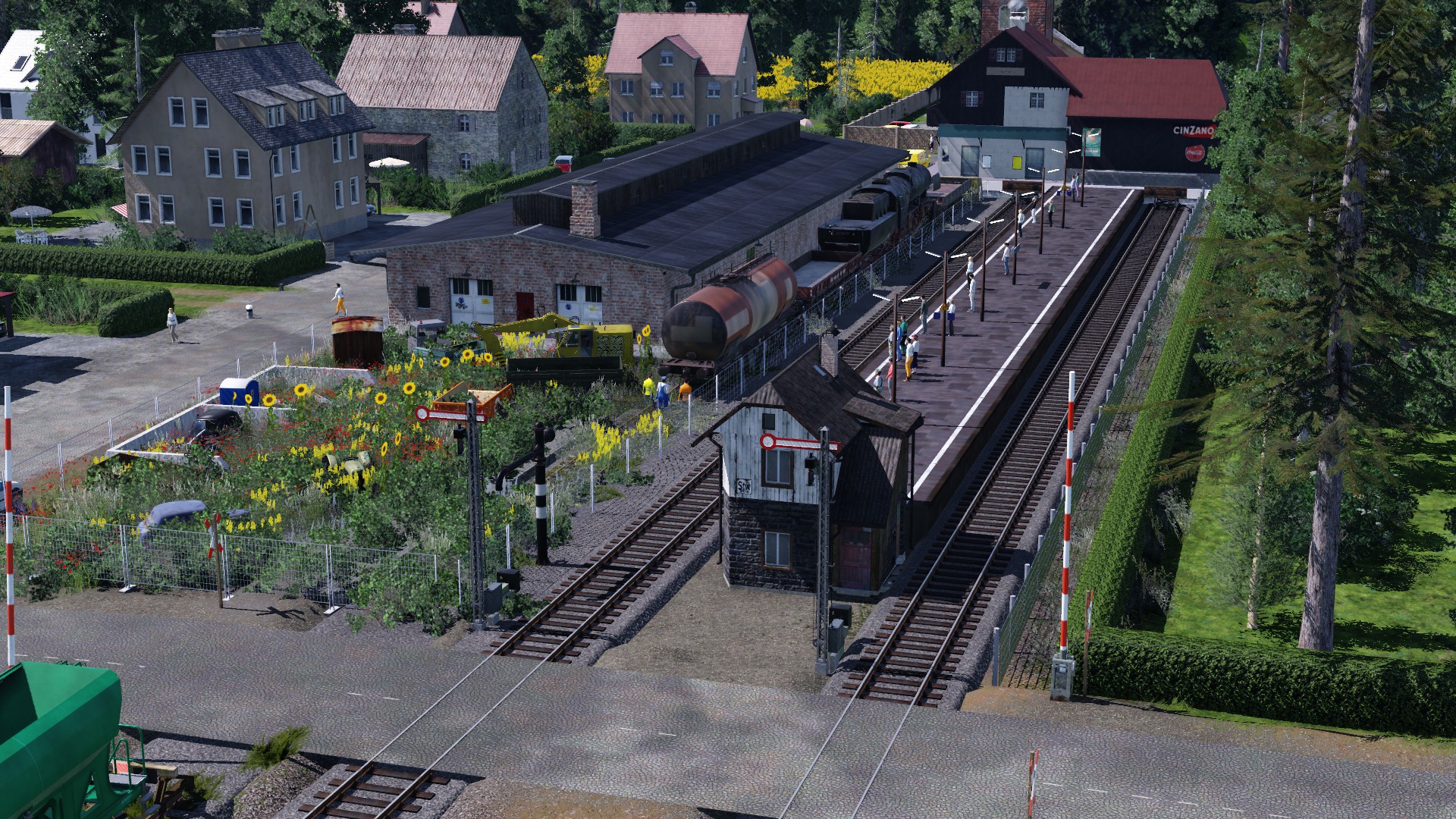 Der Kopfbahnhof Uschenberg