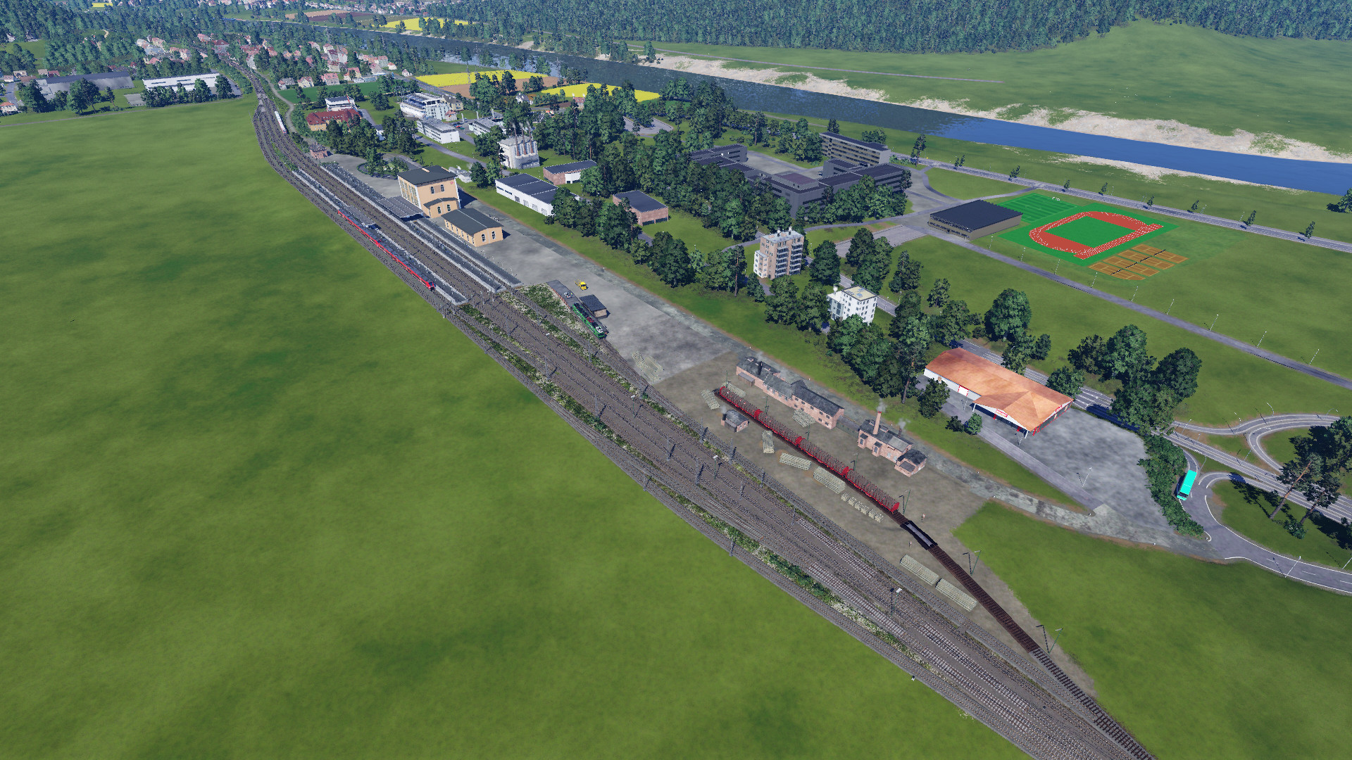 Ausbauzustand Lohr Bahnhof