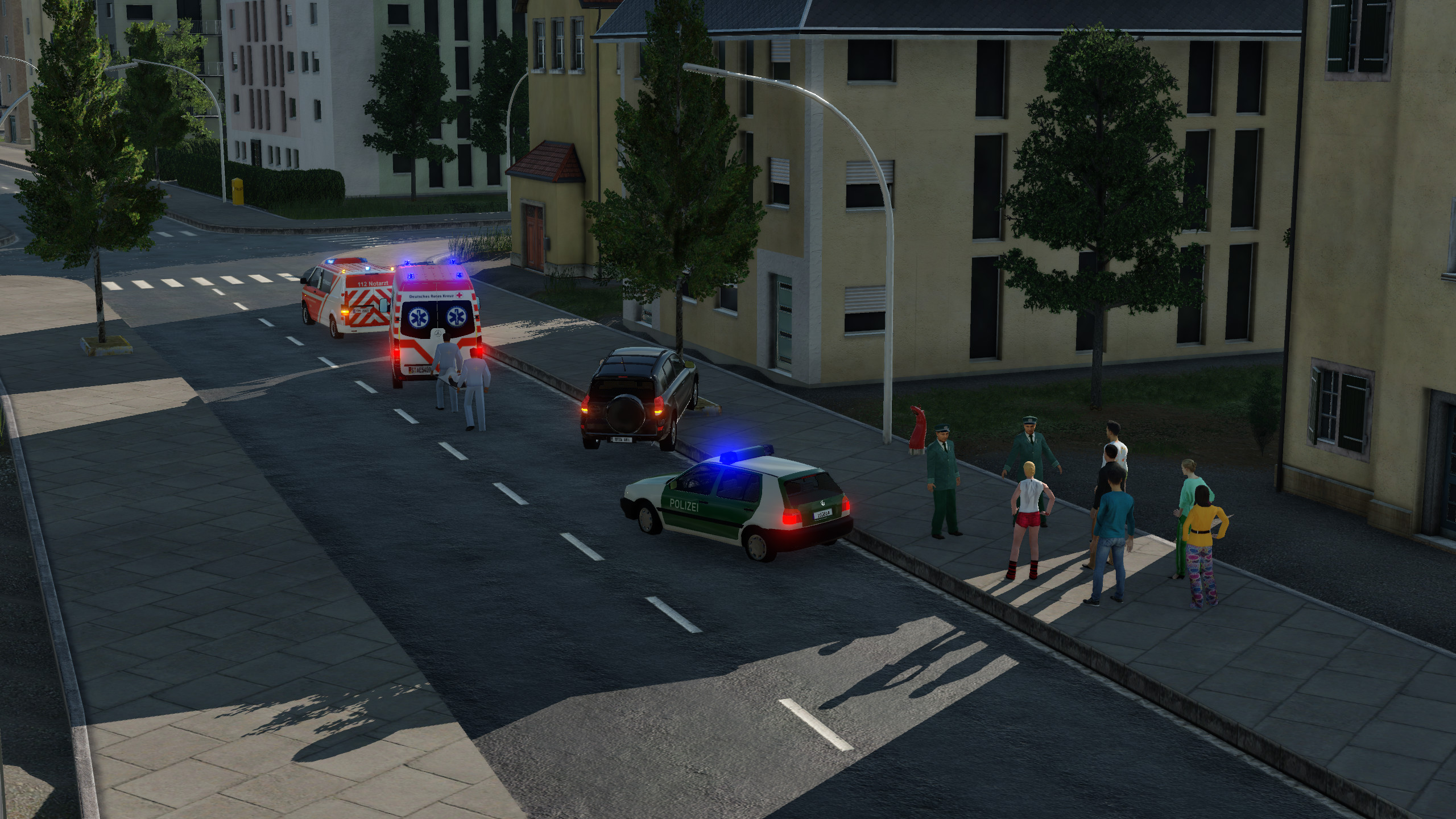 Unfall in der Innenstadt