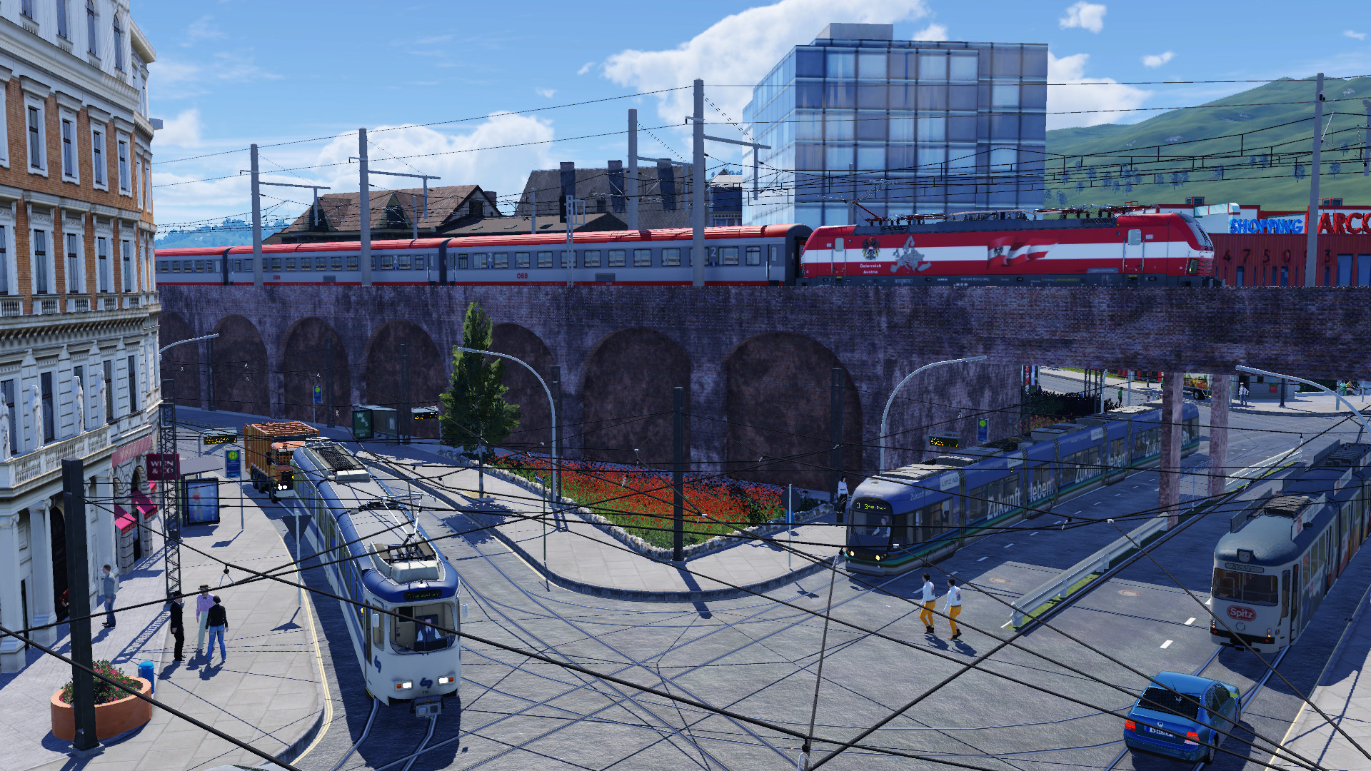 Trams und Vectron!