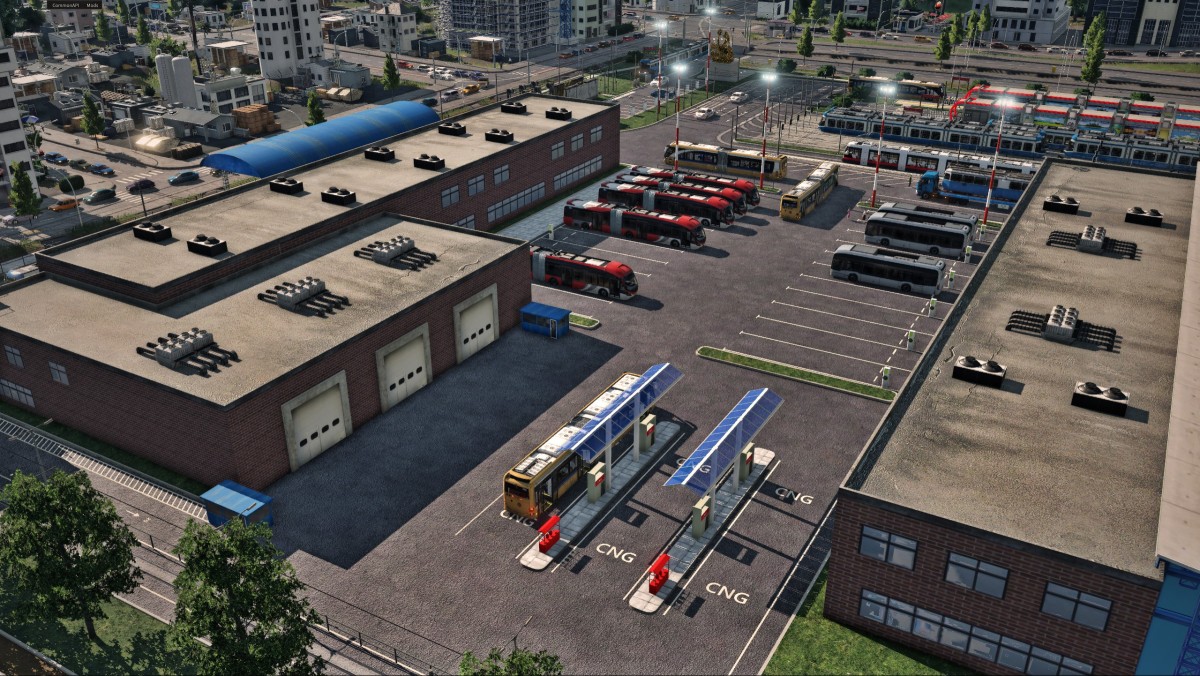 UEP2- Modern tram and bus terminals（4-in-1)