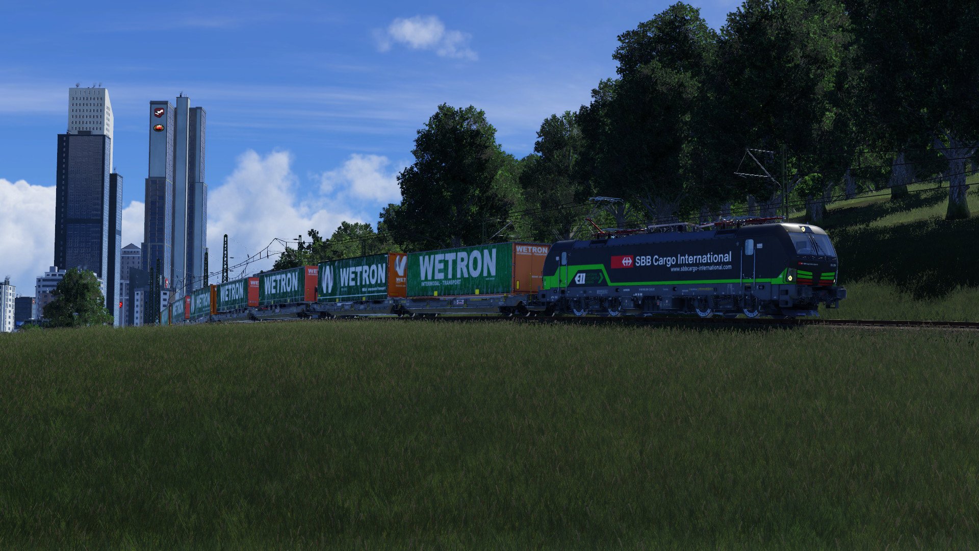 SBB Cargo International mit Wetron Zug