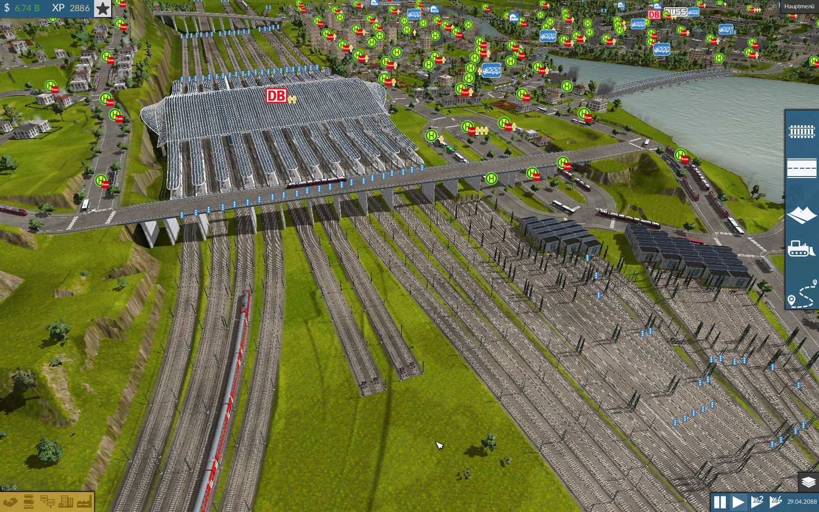 Neuer HBF und Neue Abstellgleise am HBF