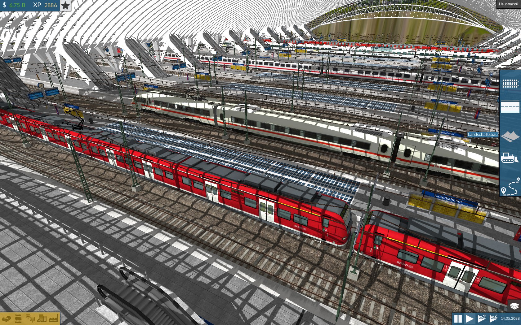 Neuer HBF von Innen