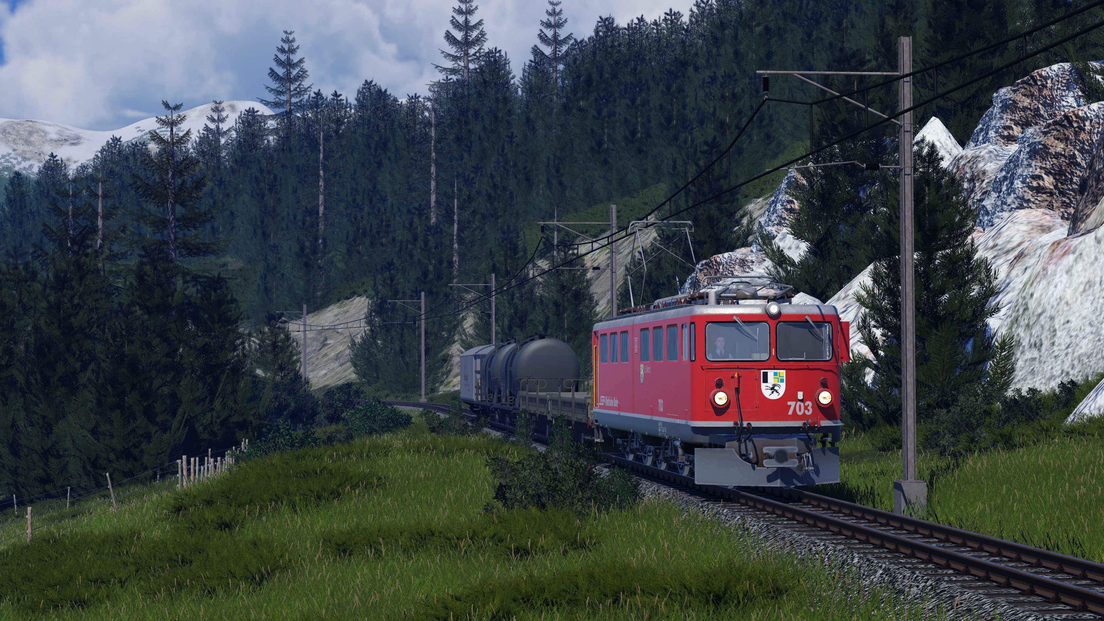GE 6/6 II auf der Albula