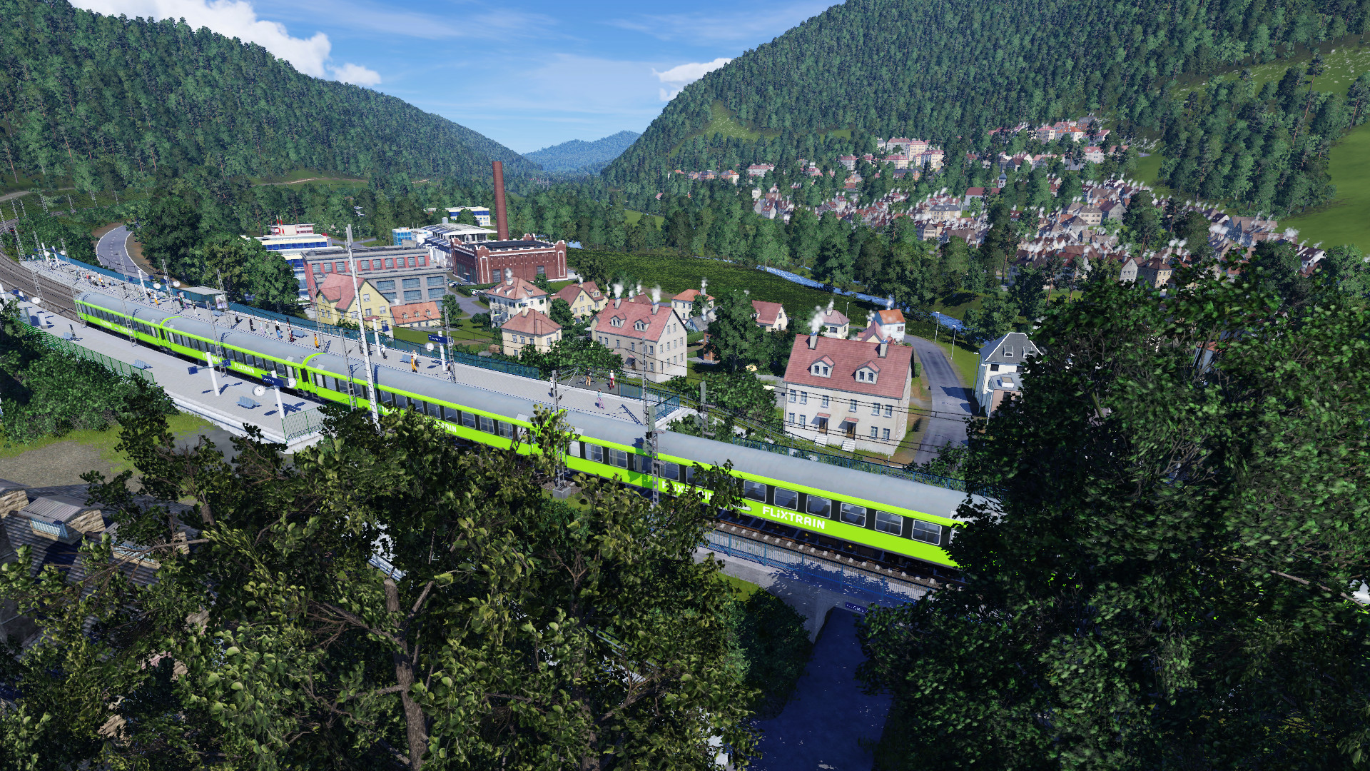 Der südliche Teil von Partenstein ist entstanden