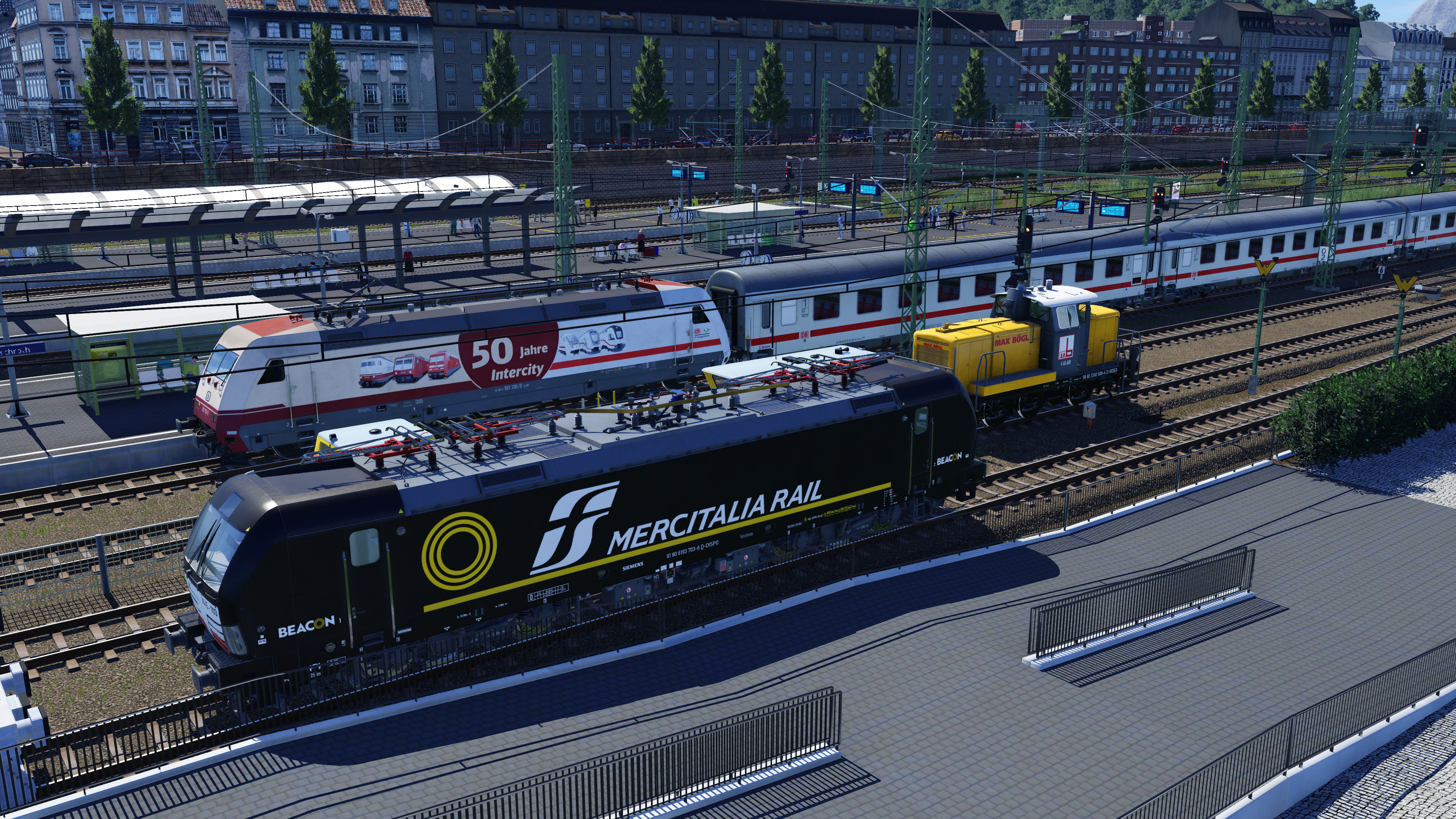 Trainspotten am Samstag mittag