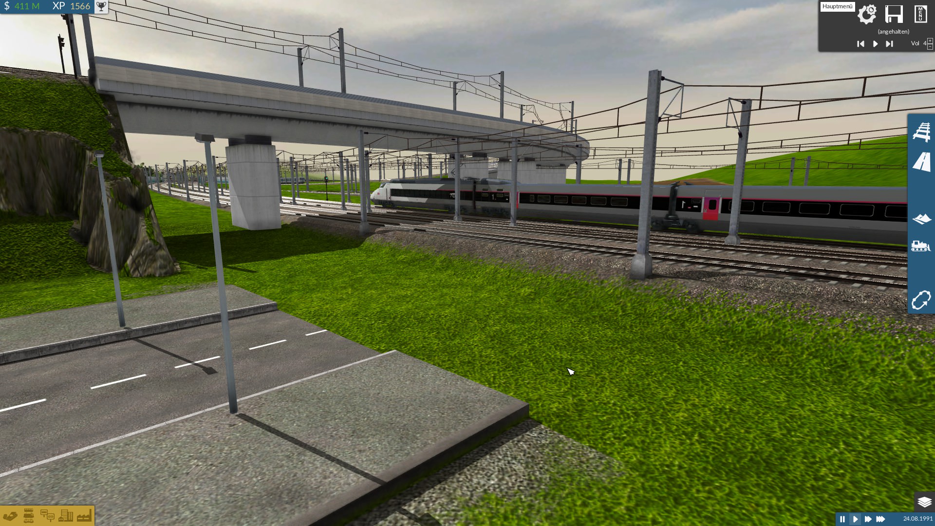 Kurz vor Tauberbischofsheim..... (TGV)