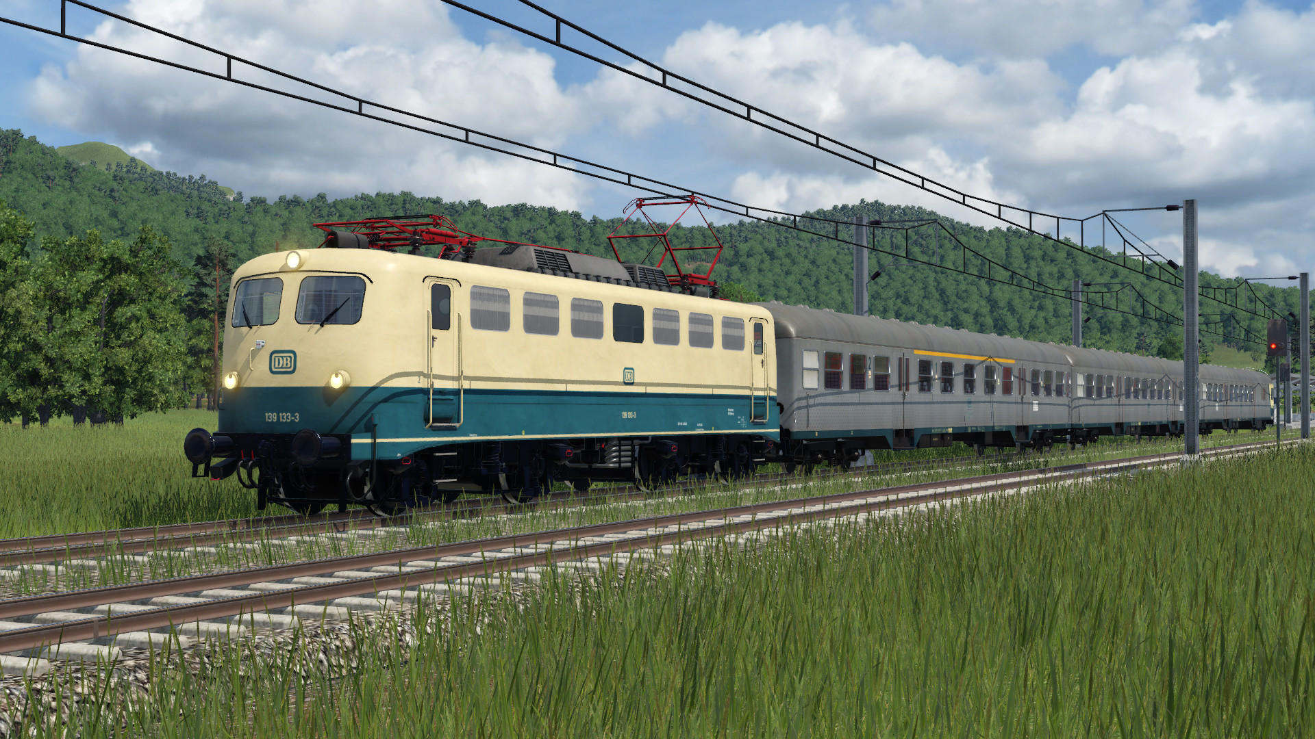 BR 139 mit Silberlingen.