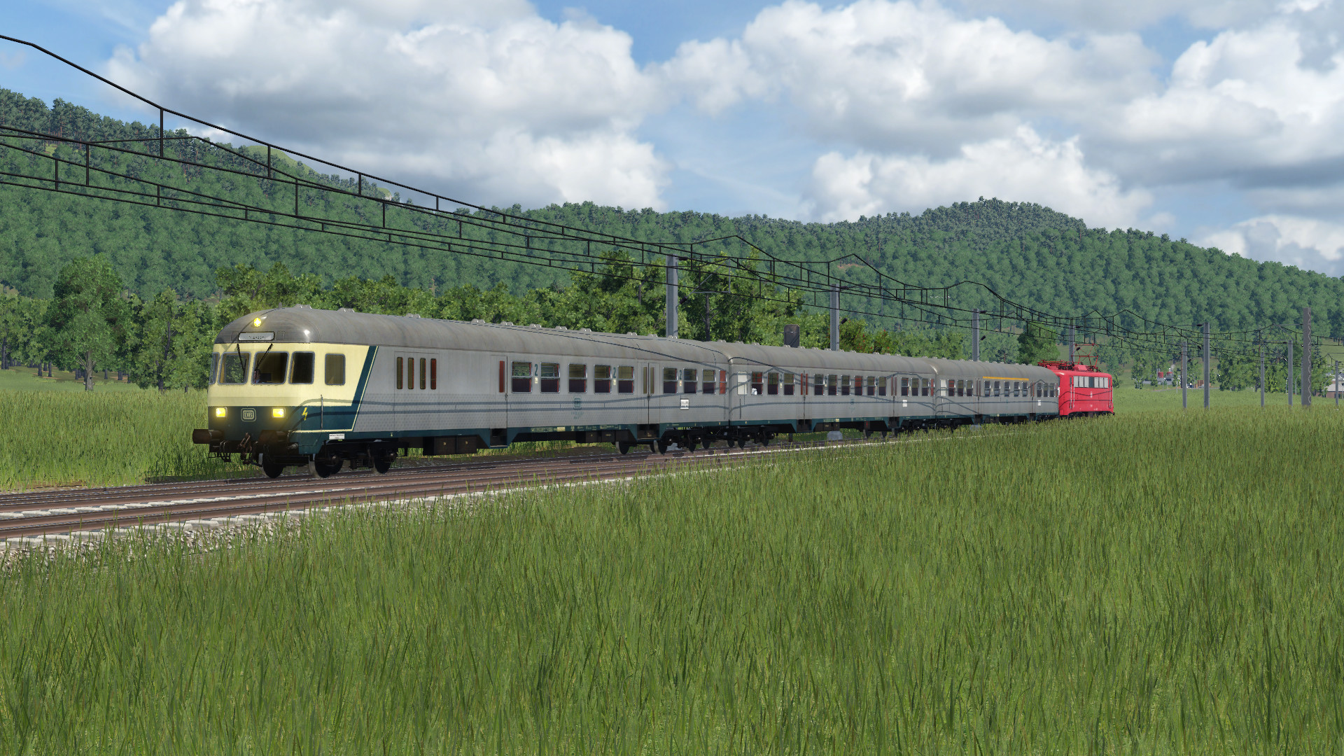 BR 139 mit Wendezug