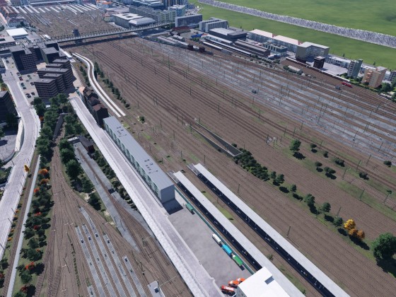 1 Bislang fertiggestellte Gleisanlagen meines Münchner  Hbf
