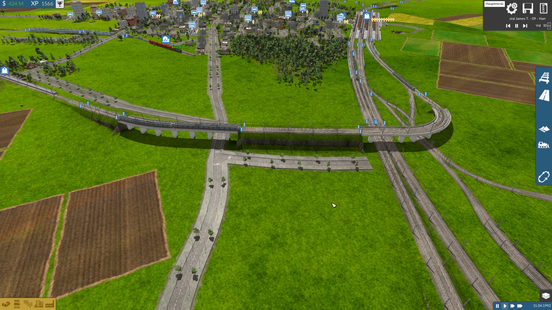 S-Bahnstrecke Tauberbischofsheim Hbf - Stadtrand
