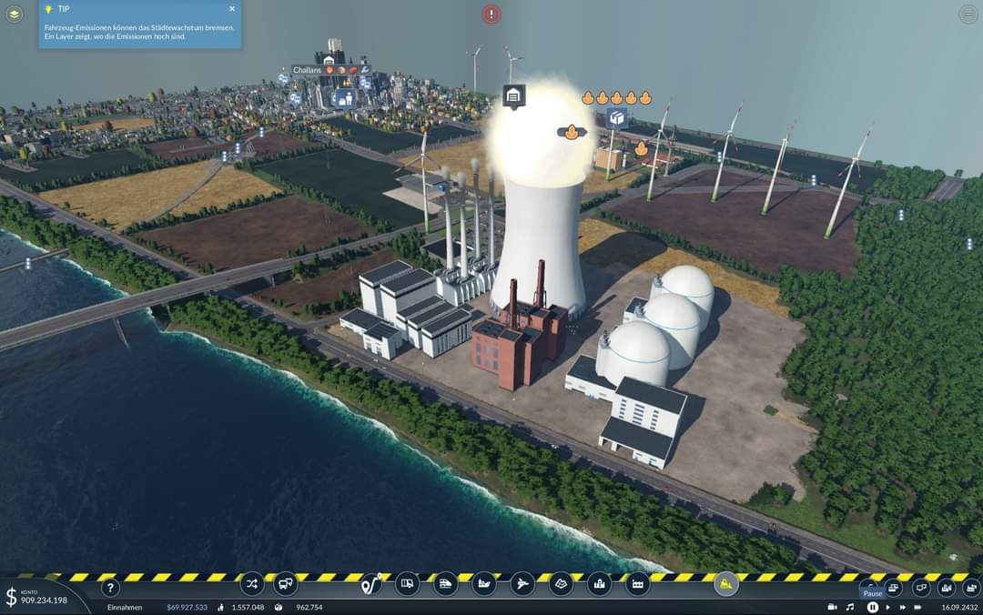 Französisches Atomkraftwerk