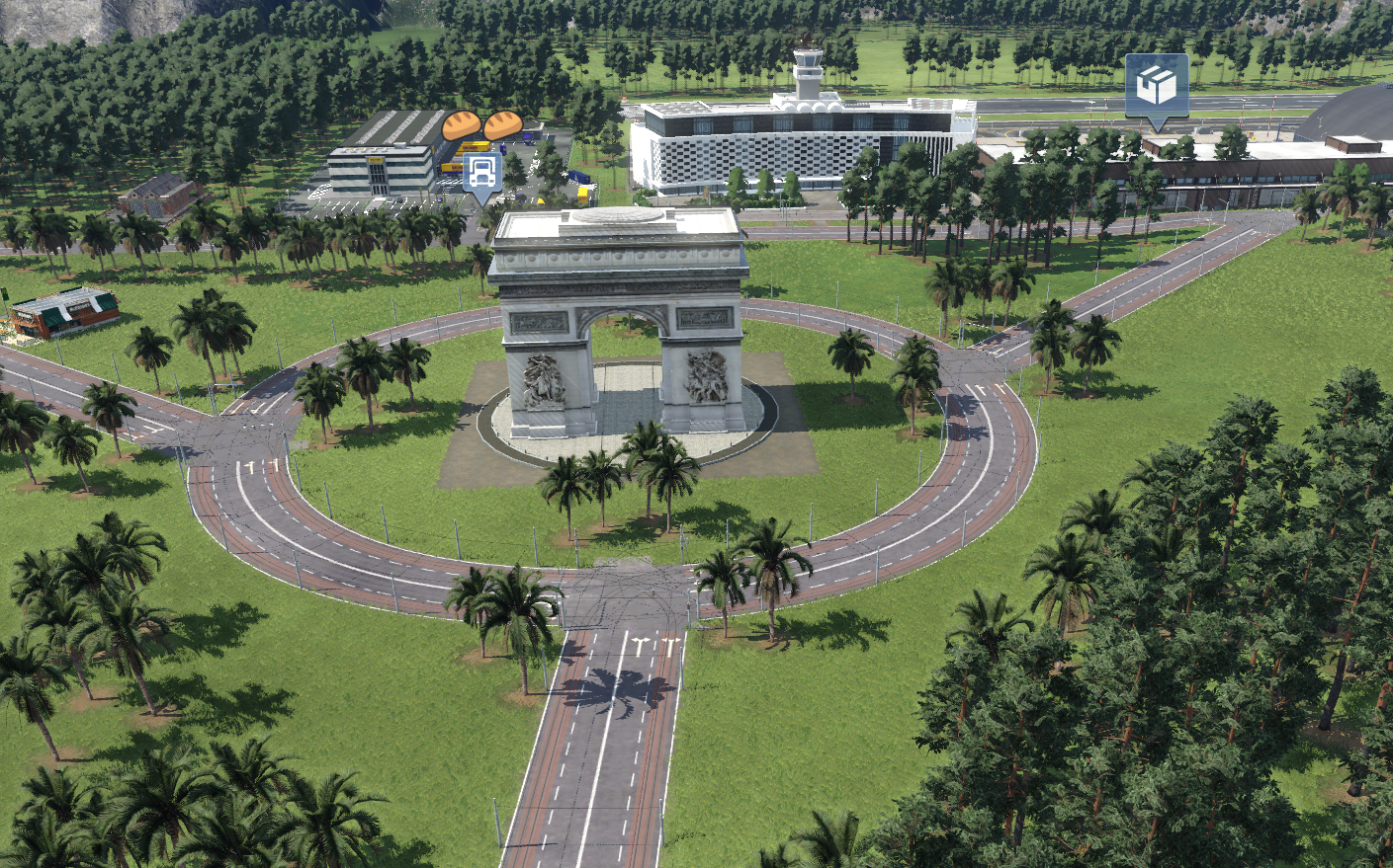Monument in game