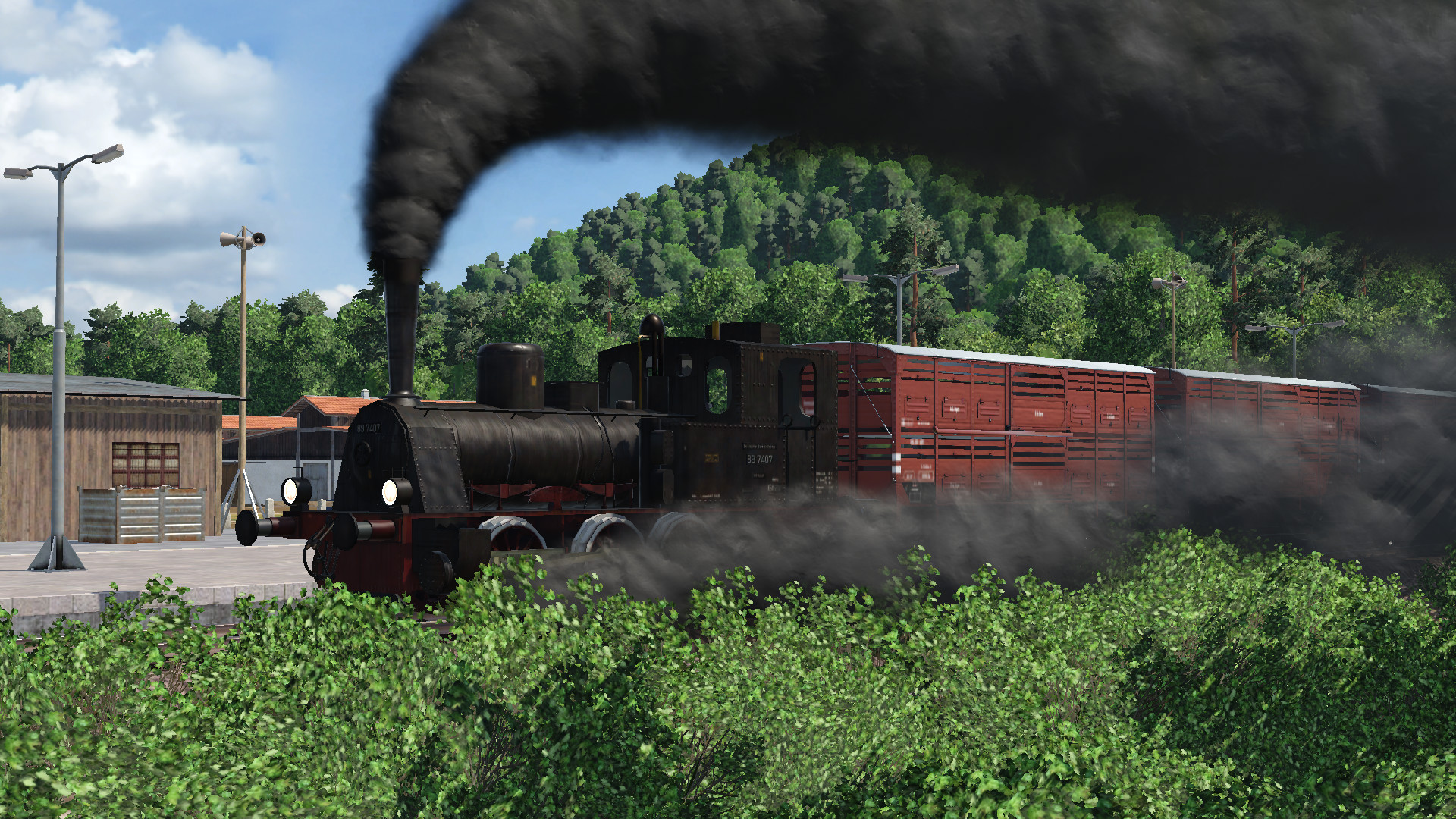 89 7407 strengt sich an