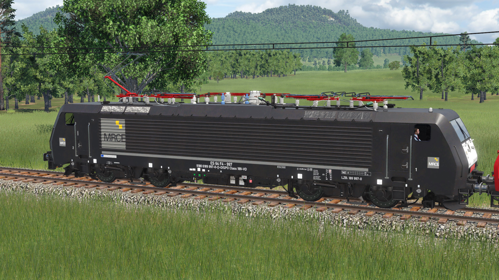 Erster Test der 189 997(ES 64 F4 997)