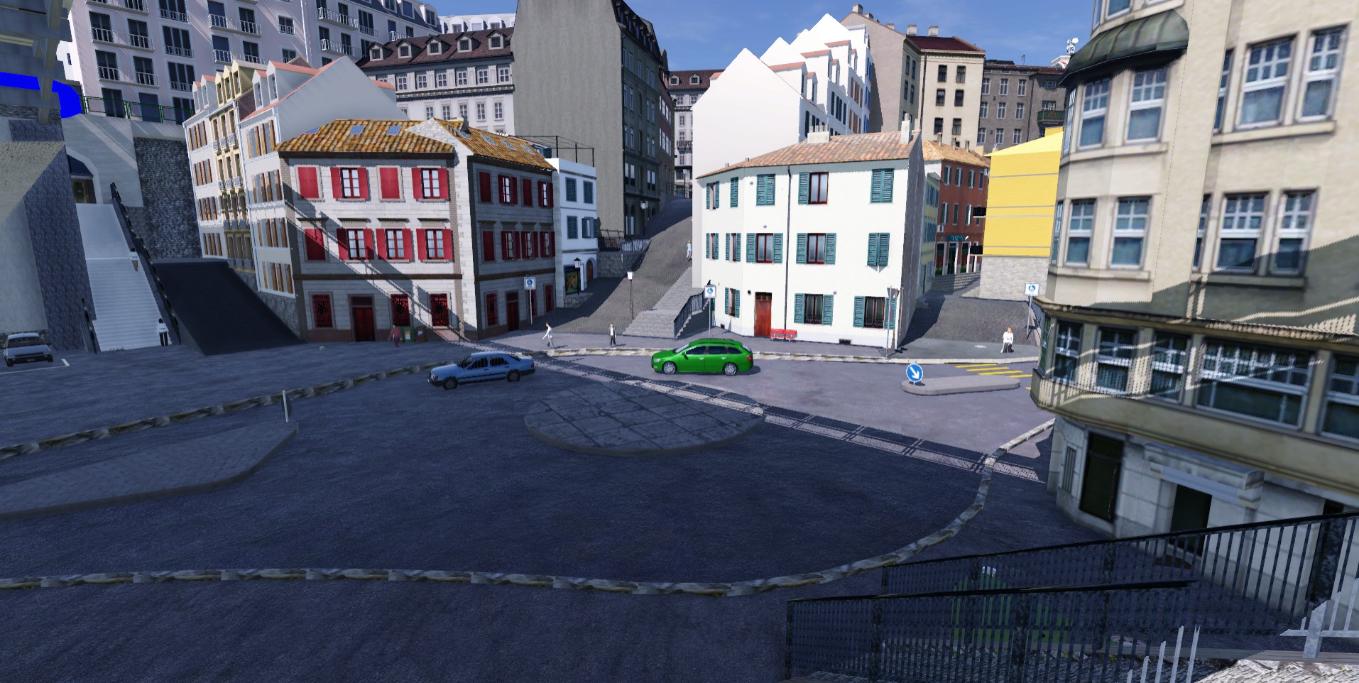 Quelques clichés en ville de Lausanne Pont Bessières (Suisse)