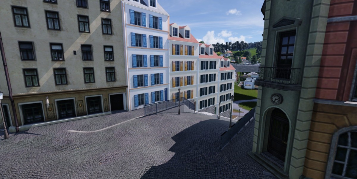 Quelques clichés en ville de Lausanne rue Cheneau-de-Bourg (Suisse)