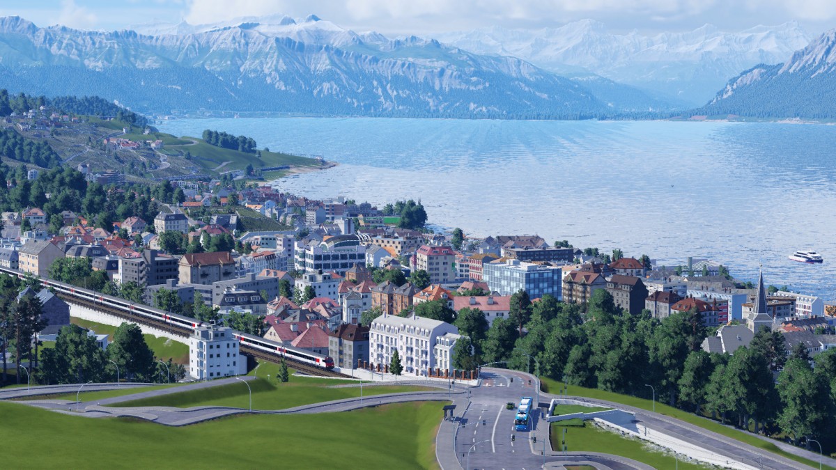 l'Est de Lausanne (Suisse)