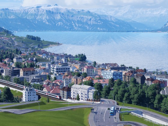 l'Est de Lausanne (Suisse)