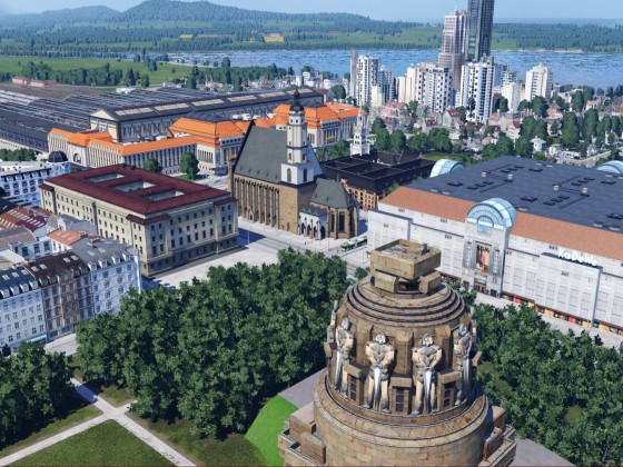 Der Bau von Luisenstadt