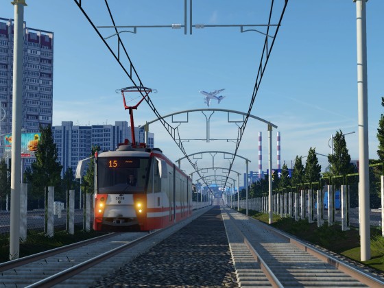 Straßenbahn in Petersburg