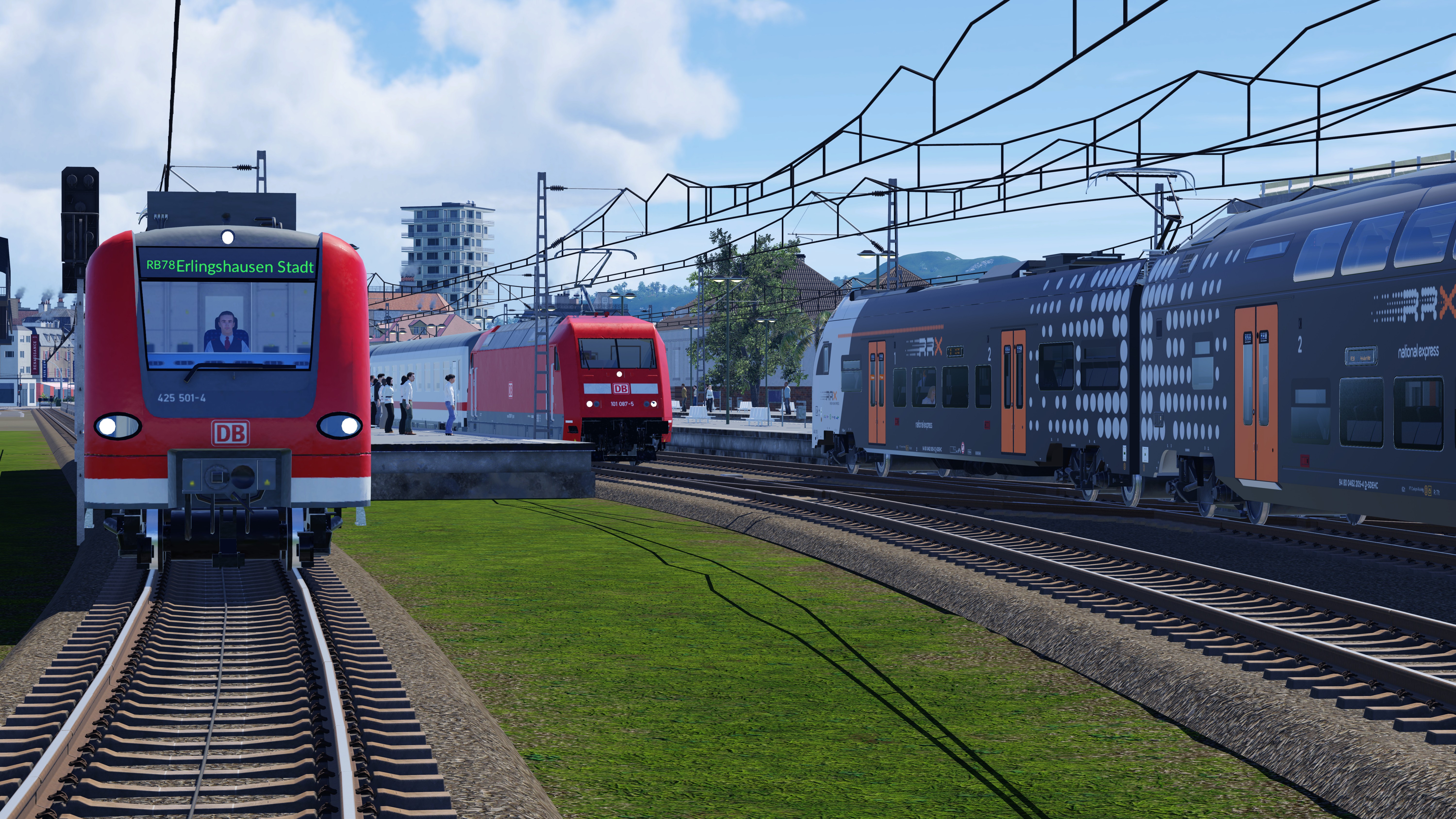 Fernverkehr mal wieder verspätet