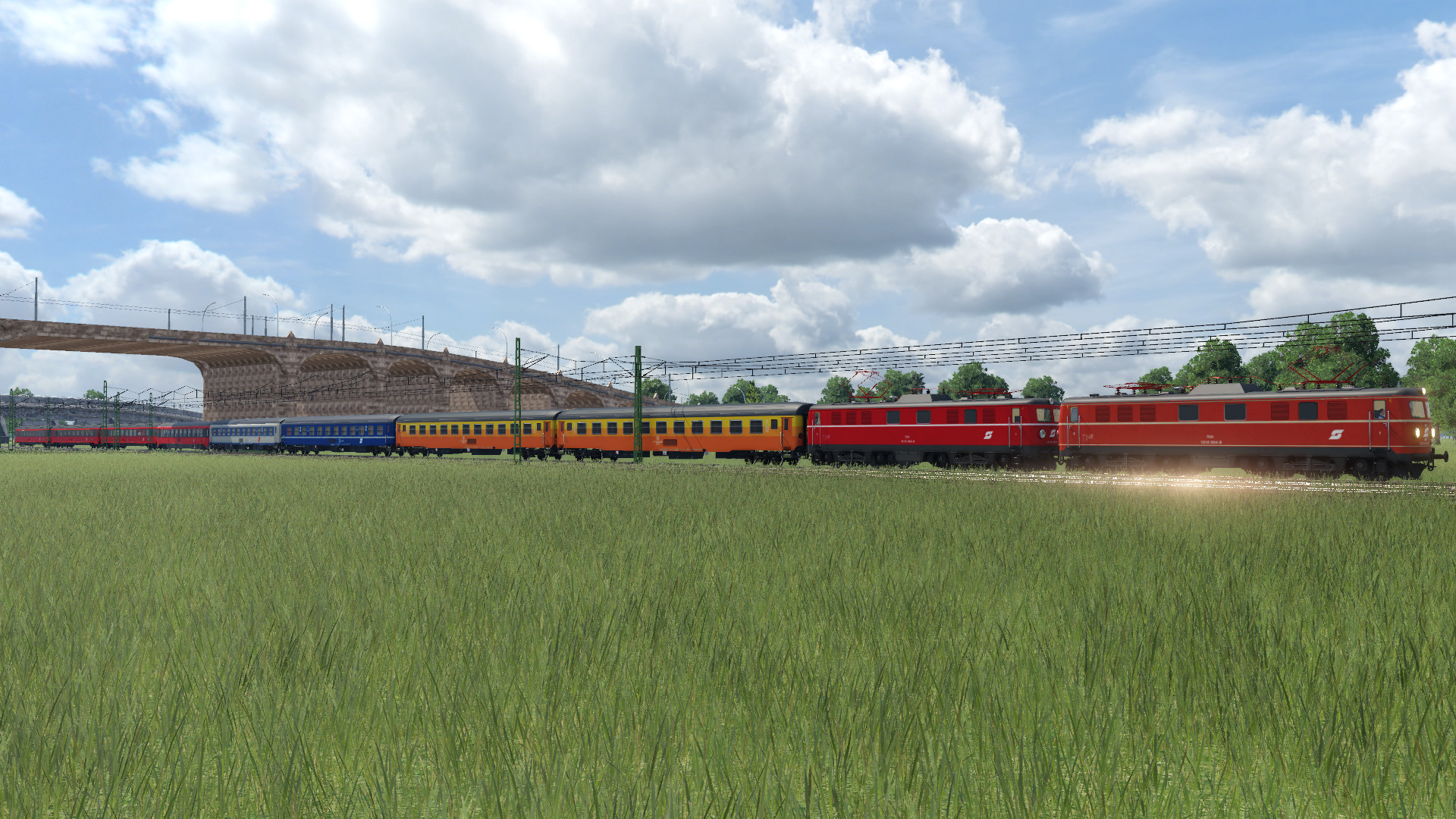 Internationaler Fernreisezug vBudapest-Wien-Amsterdam "Rübezahl"